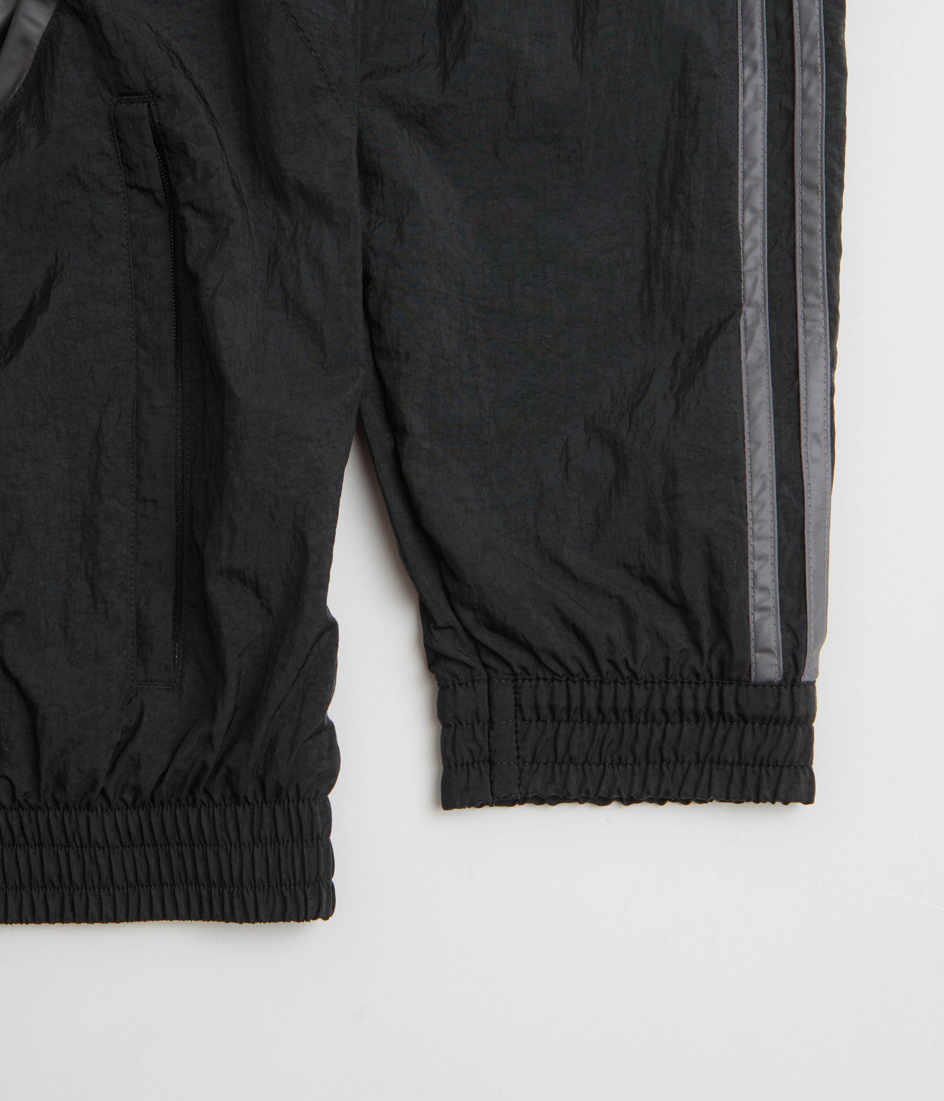 Adidas x Fucking Awesome Aloxe Track Jacket - Black / Granite - Image 8