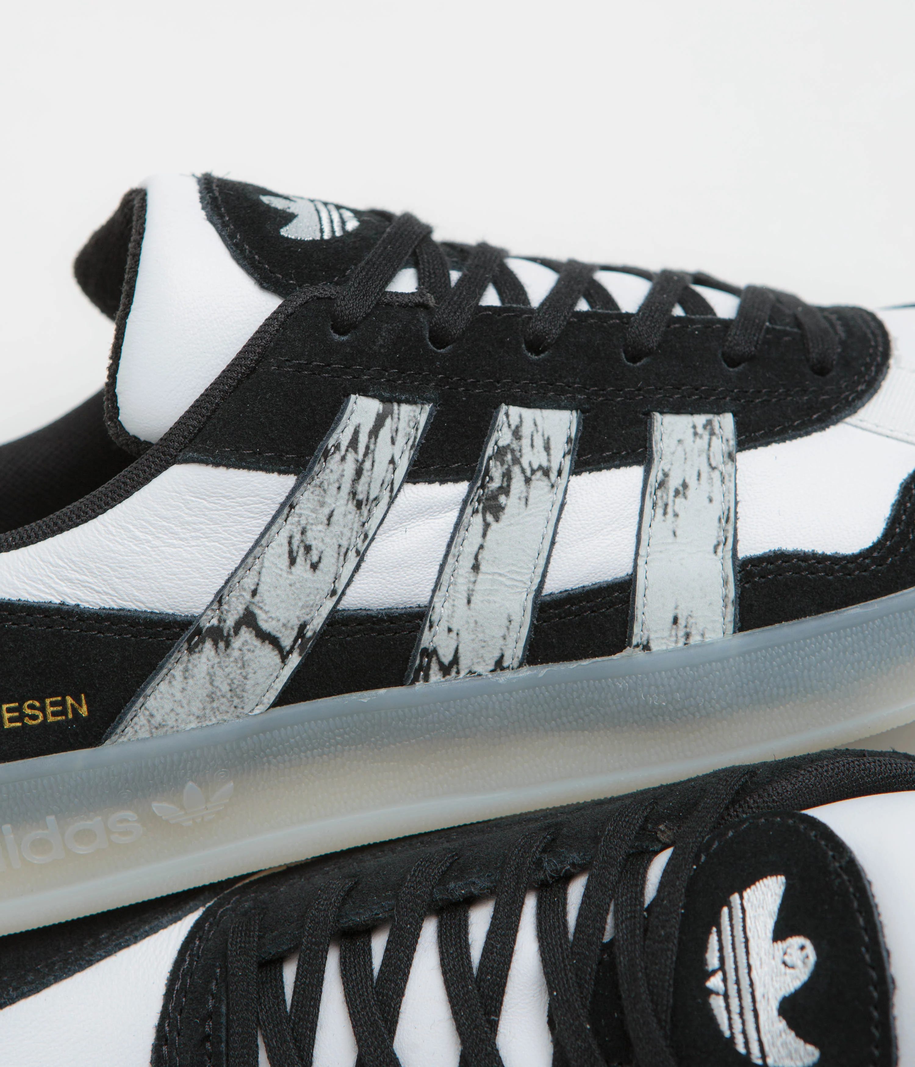 Adidas x Gustav Tonnenson Aloha Super Shoes - Core Black / Black / Chalk White - Image 3