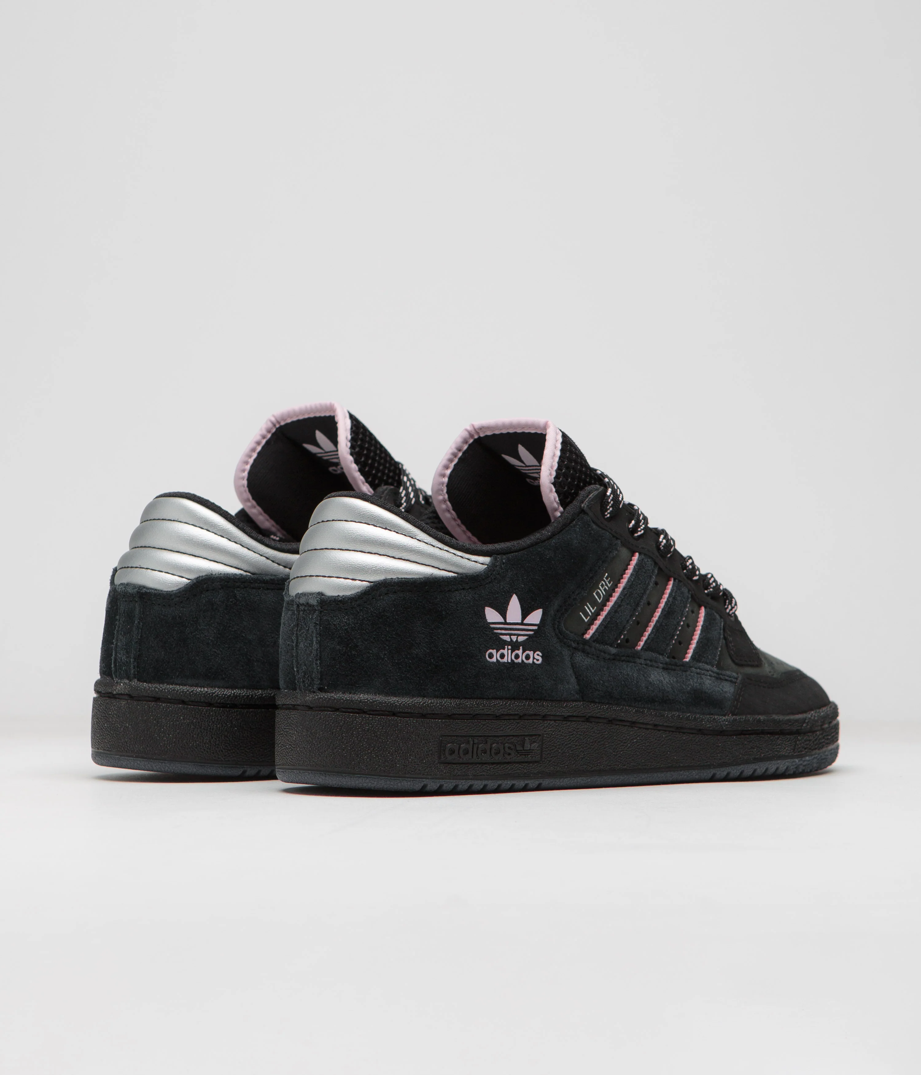 Adidas x Lil Dre Centennial 85 Low ADV Shoes - Core Black / Clear Pink / Core Black - Image 4