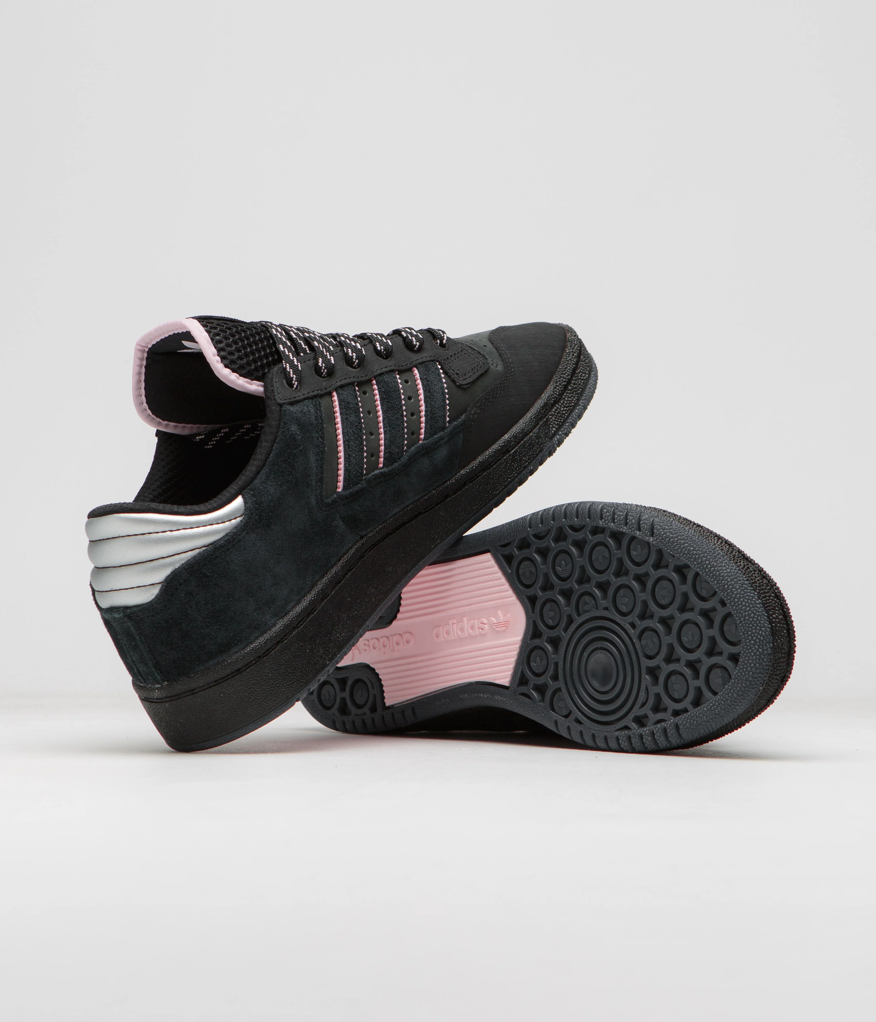 Adidas x Lil Dre Centennial 85 Low ADV Shoes - Core Black / Clear Pink / Core Black - Image 5