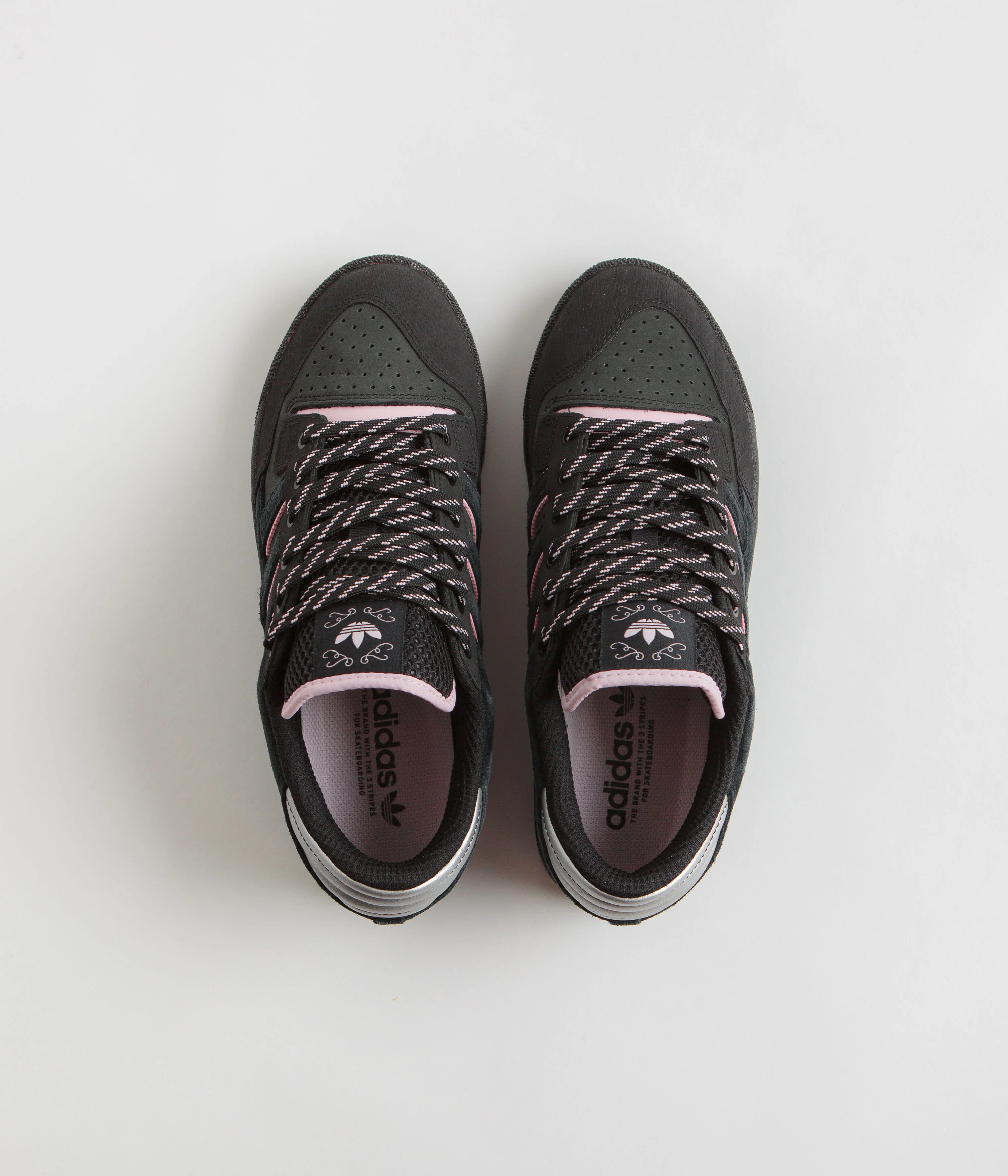 Adidas x Lil Dre Centennial 85 Low ADV Shoes - Core Black / Clear Pink / Core Black - Image 7