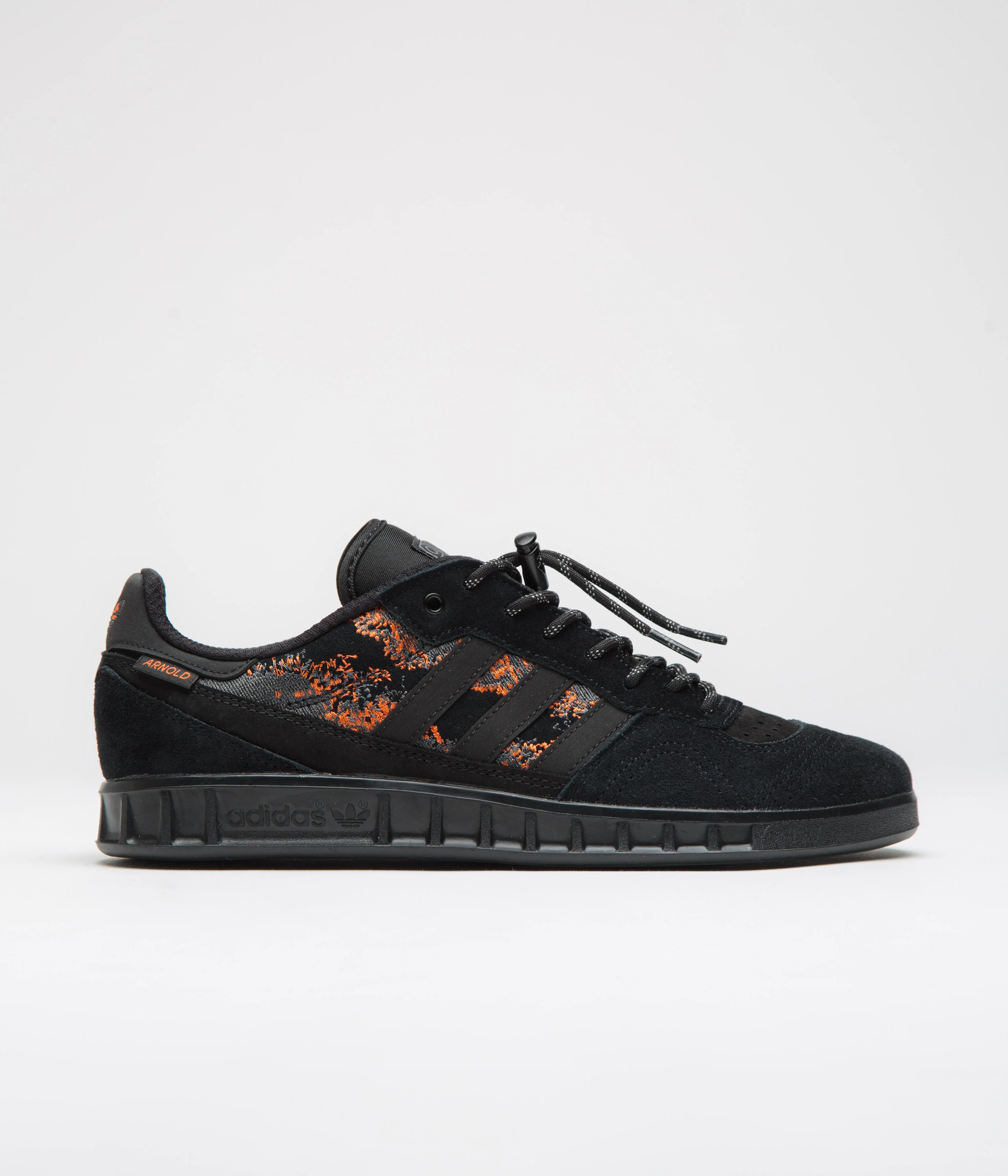 Adidas x Mike Arnold Handball Top Shoes - Core Black / Core Black / Semi Impact Orange