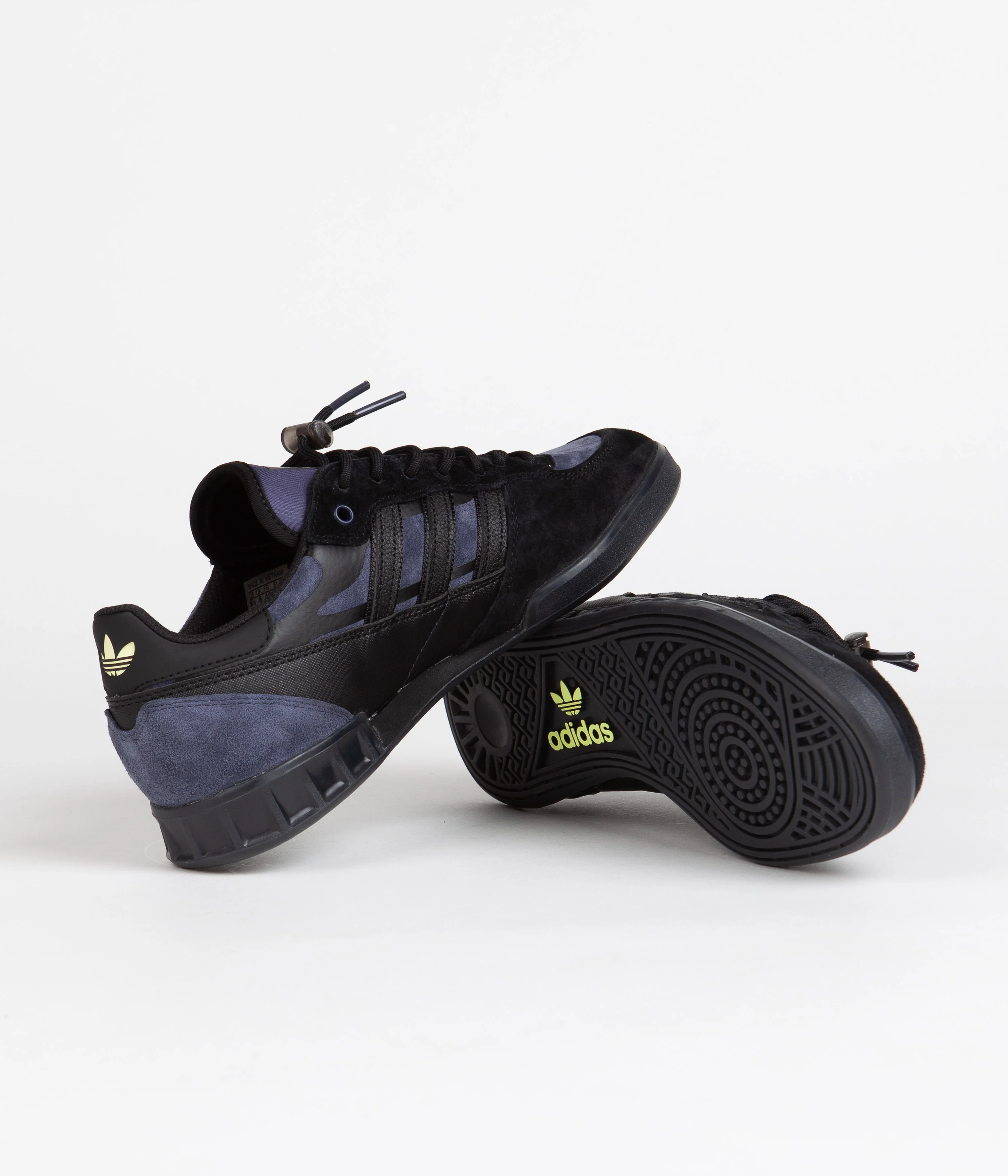 Adidas x Mike Arnold Handball Top Shoes - Core Black / Shadow Navy / Pulse Yellow - Image 5