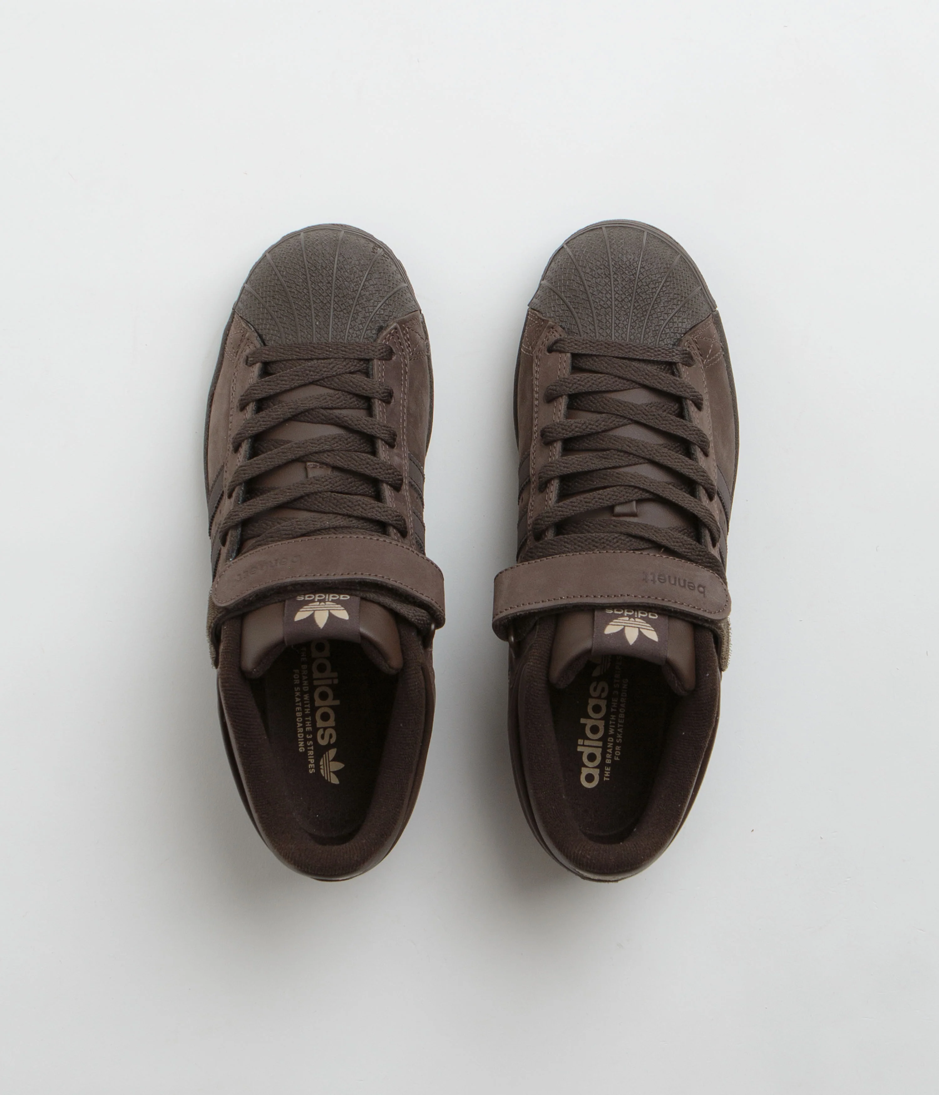 Adidas x Niels Pro Shell ADV Shoes - Brown / Dark Brown / Magic Beige - Image 6