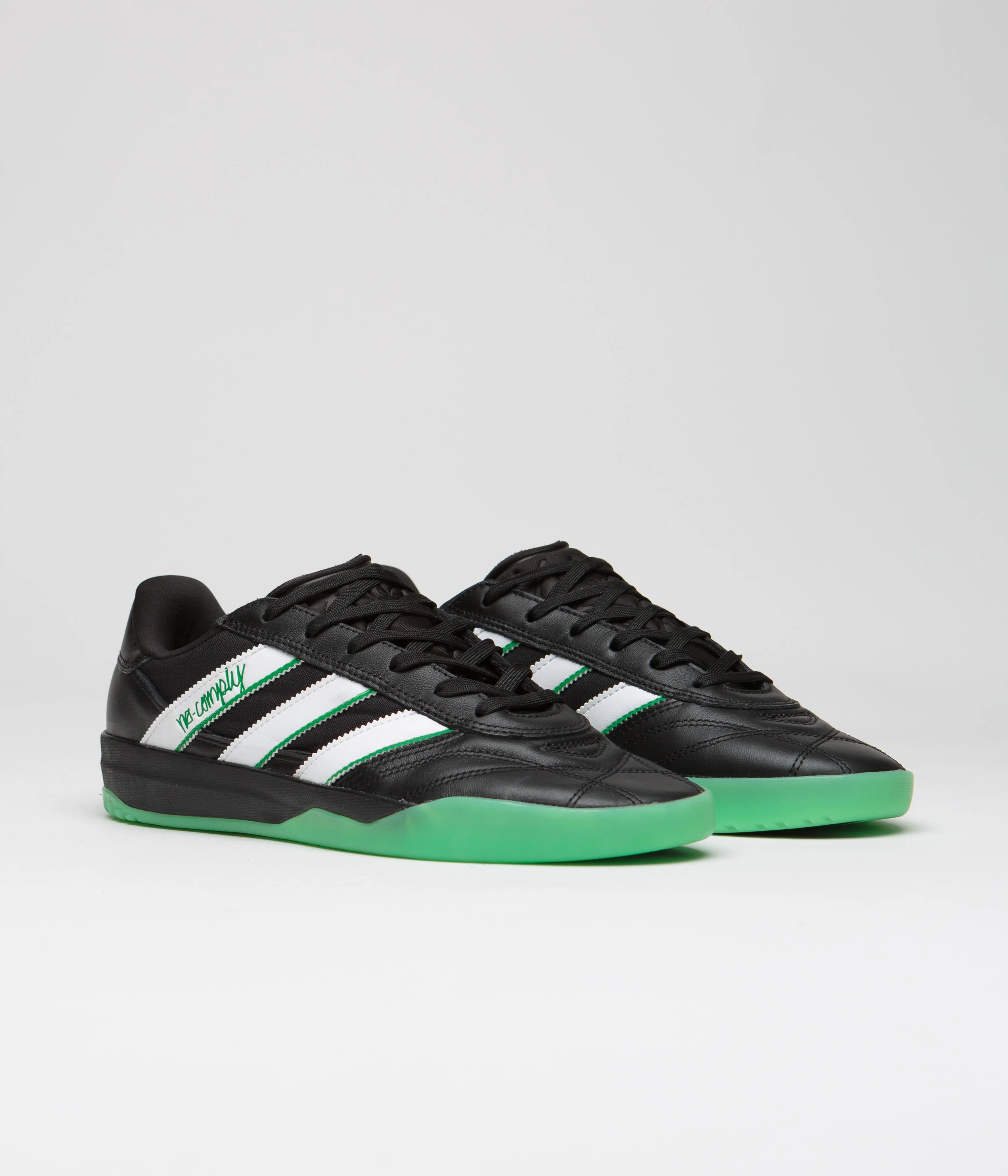 Adidas x No Comply x Austin FC Copa Premiere Shoes - Core Black / FTWR White / Real Green - Image 2