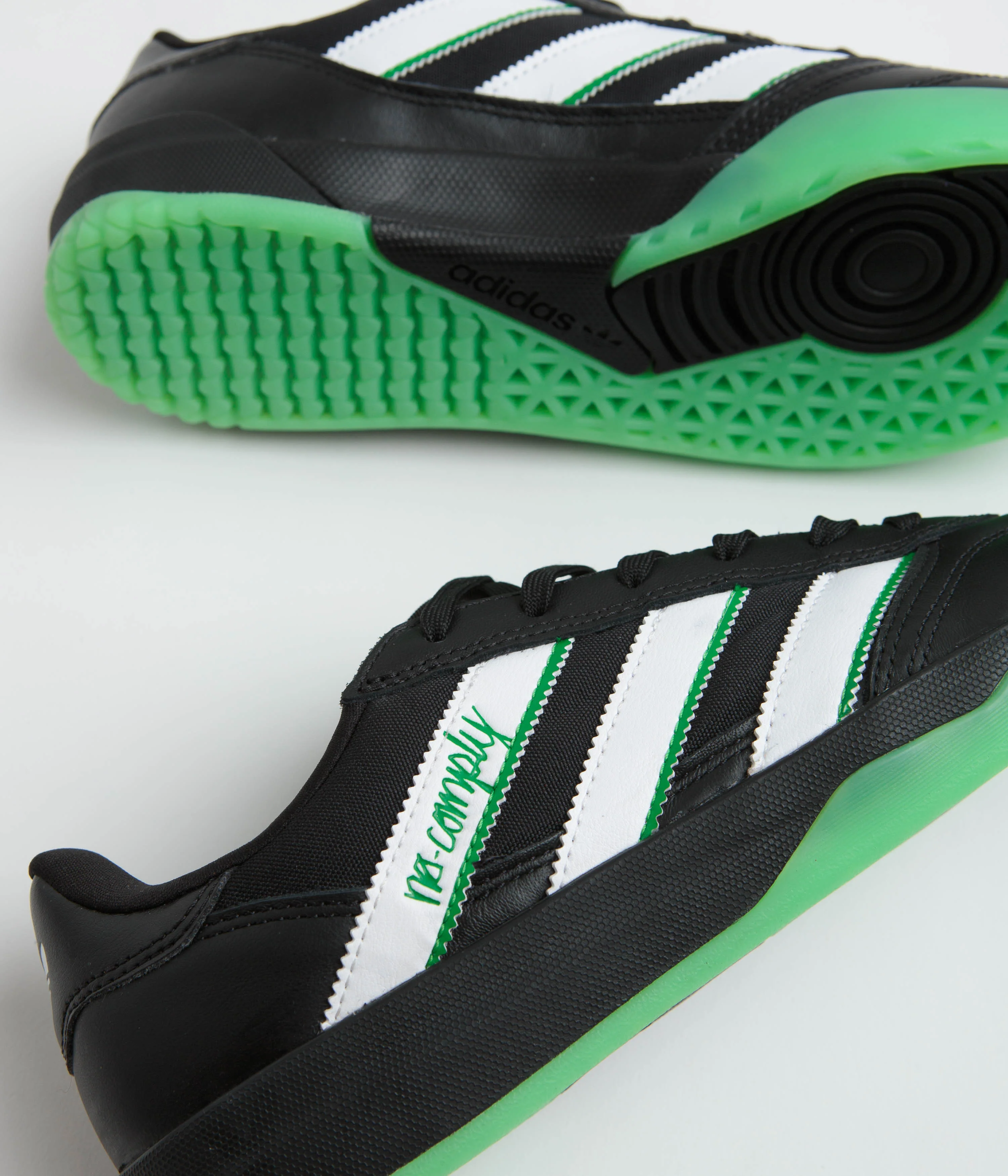 Adidas x No Comply x Austin FC Copa Premiere Shoes - Core Black / FTWR White / Real Green - Image 3