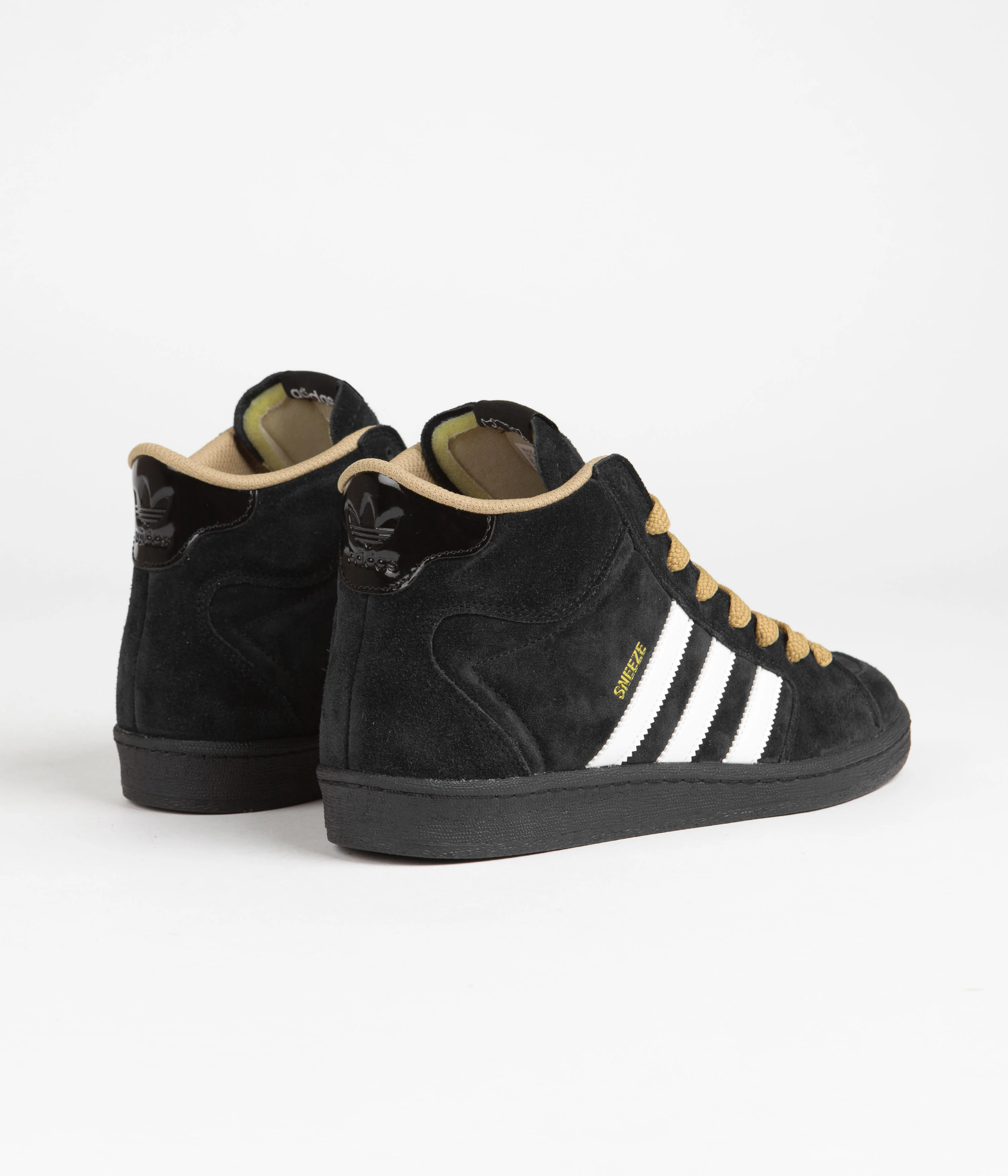 Adidas x Sneeze Superskate Shoes - Core Black / FTWR White / Golden Beige - Image 4
