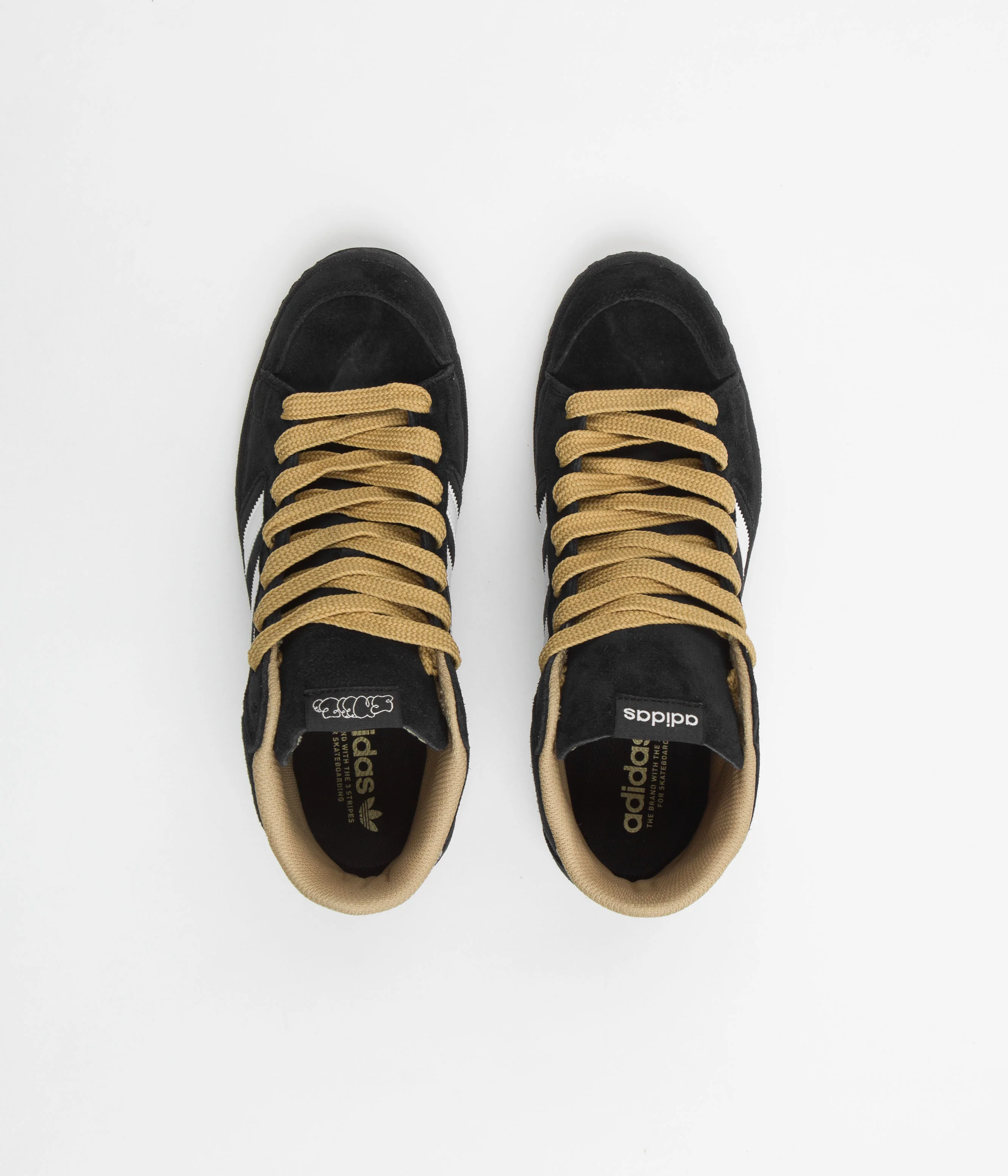 Adidas x Sneeze Superskate Shoes - Core Black / FTWR White / Golden Beige - Image 7