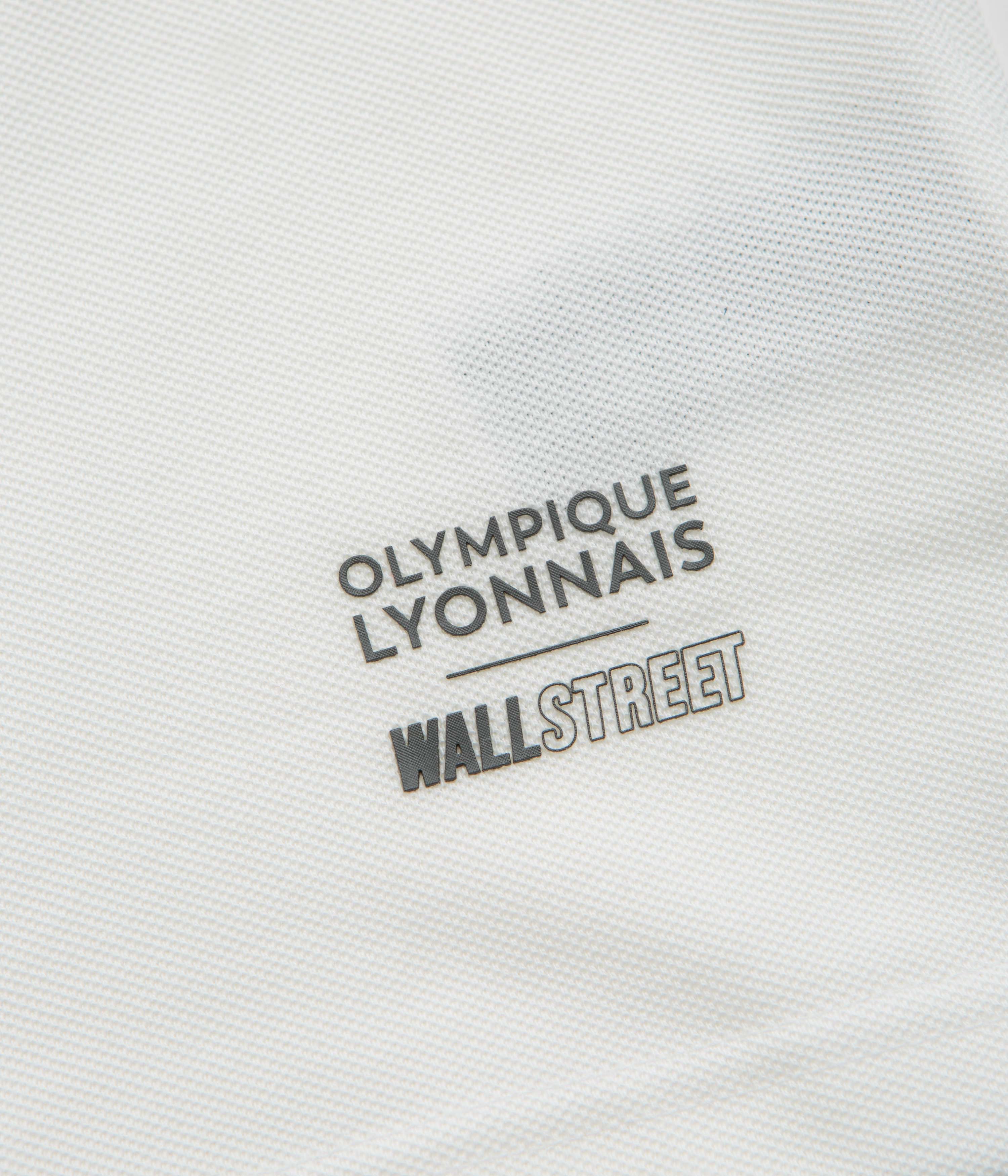 Adidas x Wall Street x Olympique Lyonnais Jersey - White / Solid Grey / Active Pink - Image 4
