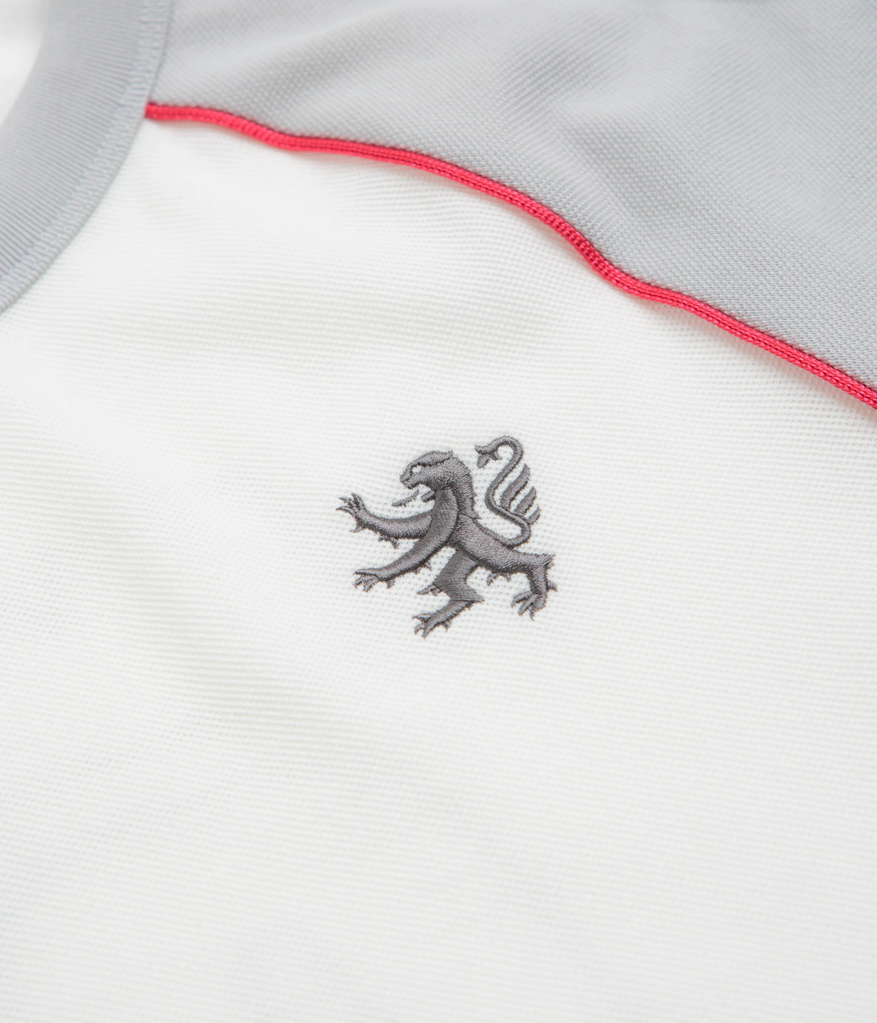 Adidas x Wall Street x Olympique Lyonnais Jersey - White / Solid Grey / Active Pink - Image 6