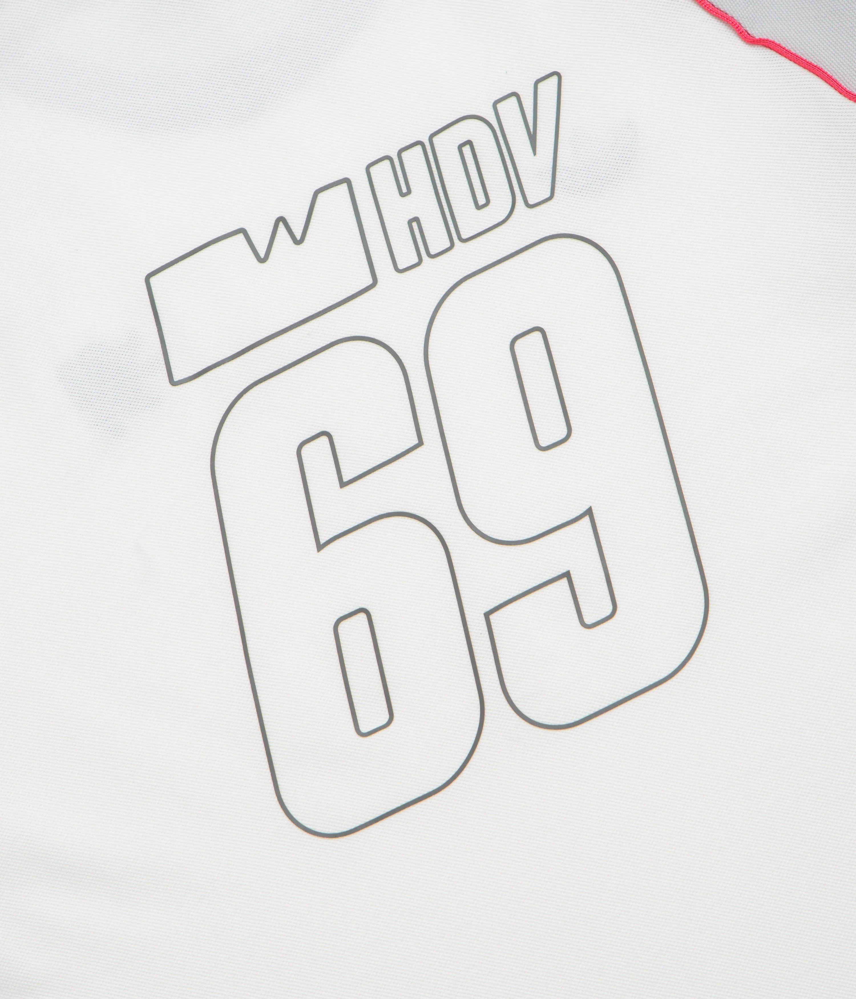 Adidas x Wall Street x Olympique Lyonnais Jersey - White / Solid Grey / Active Pink - Image 7