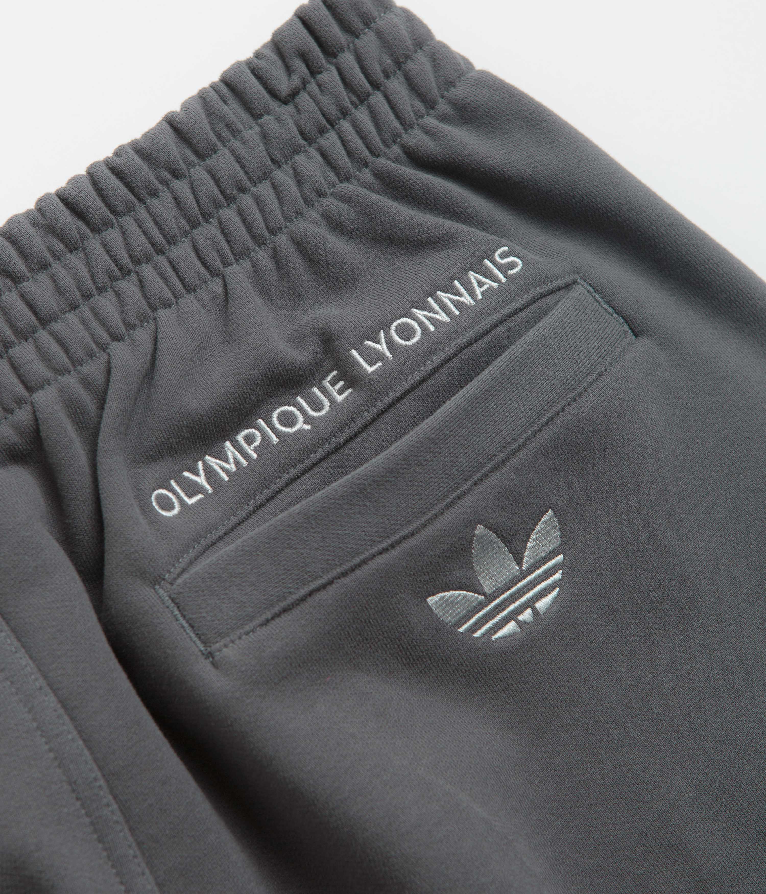 Adidas x Wall Street x Olympique Lyonnais Sweatpants - Grey Five - Image 8