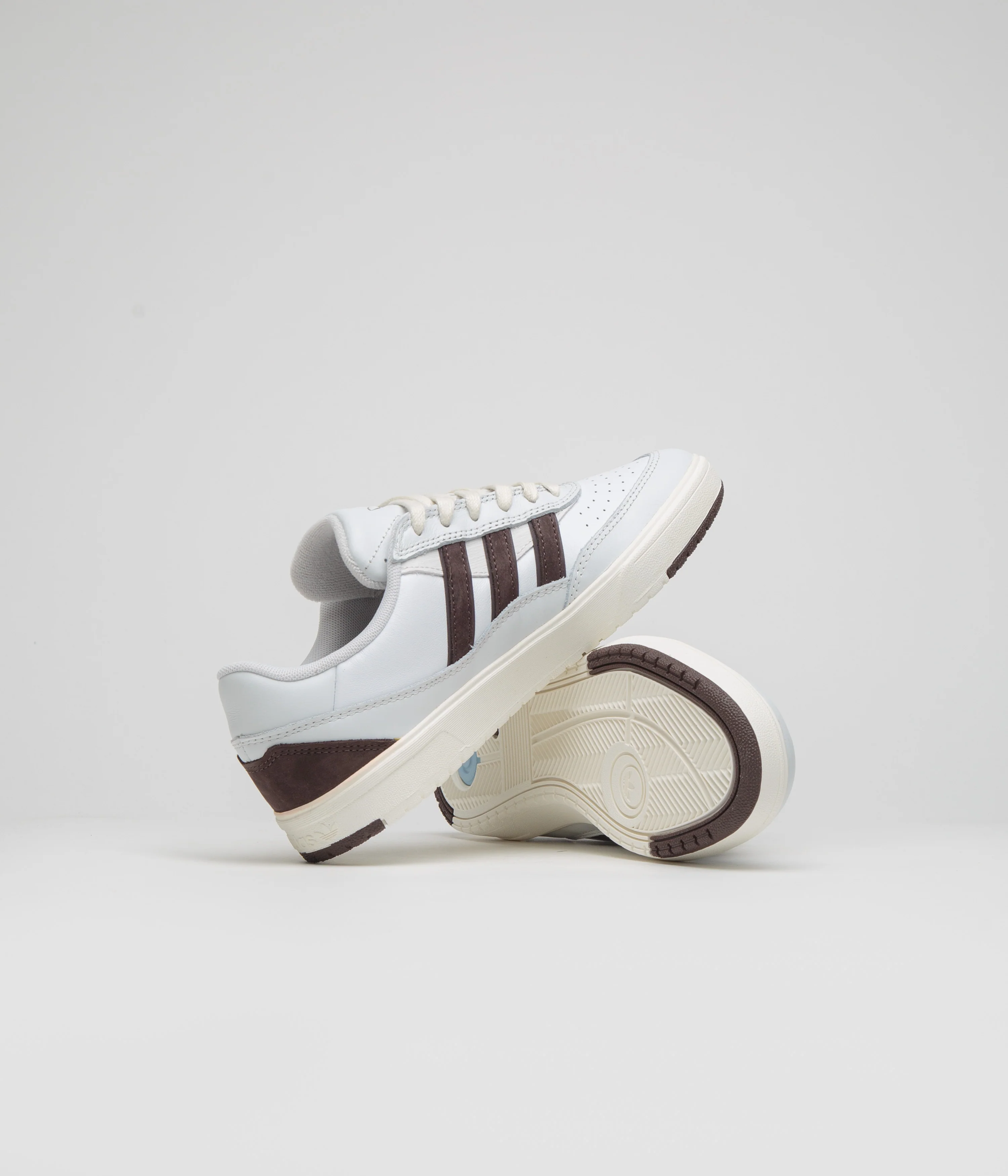 Adidas x Zach Saraceno Tyshawn II Shoes - Crystal White / Shadow Brown / Off White - Image 5