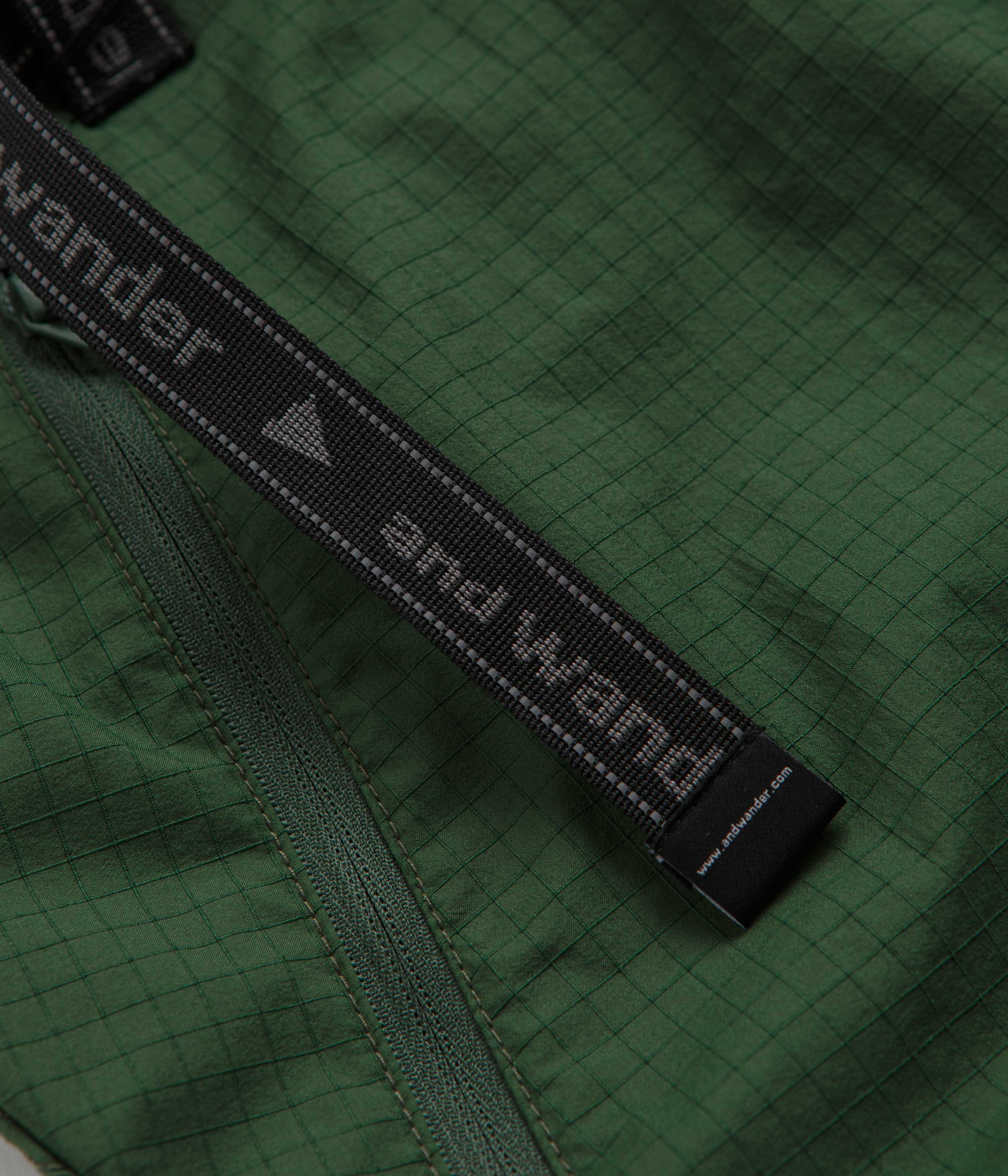 and wander Breath Rip Shorts - Green - Image 10