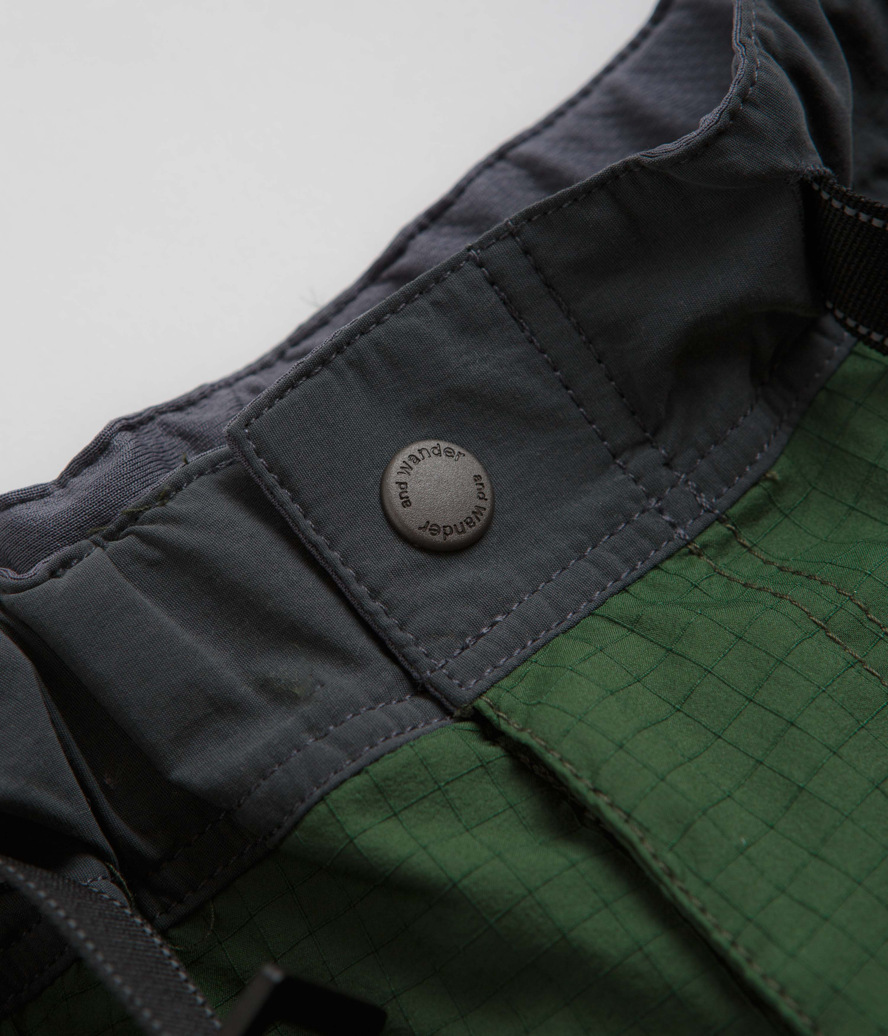 and wander Breath Rip Shorts - Green - Image 7