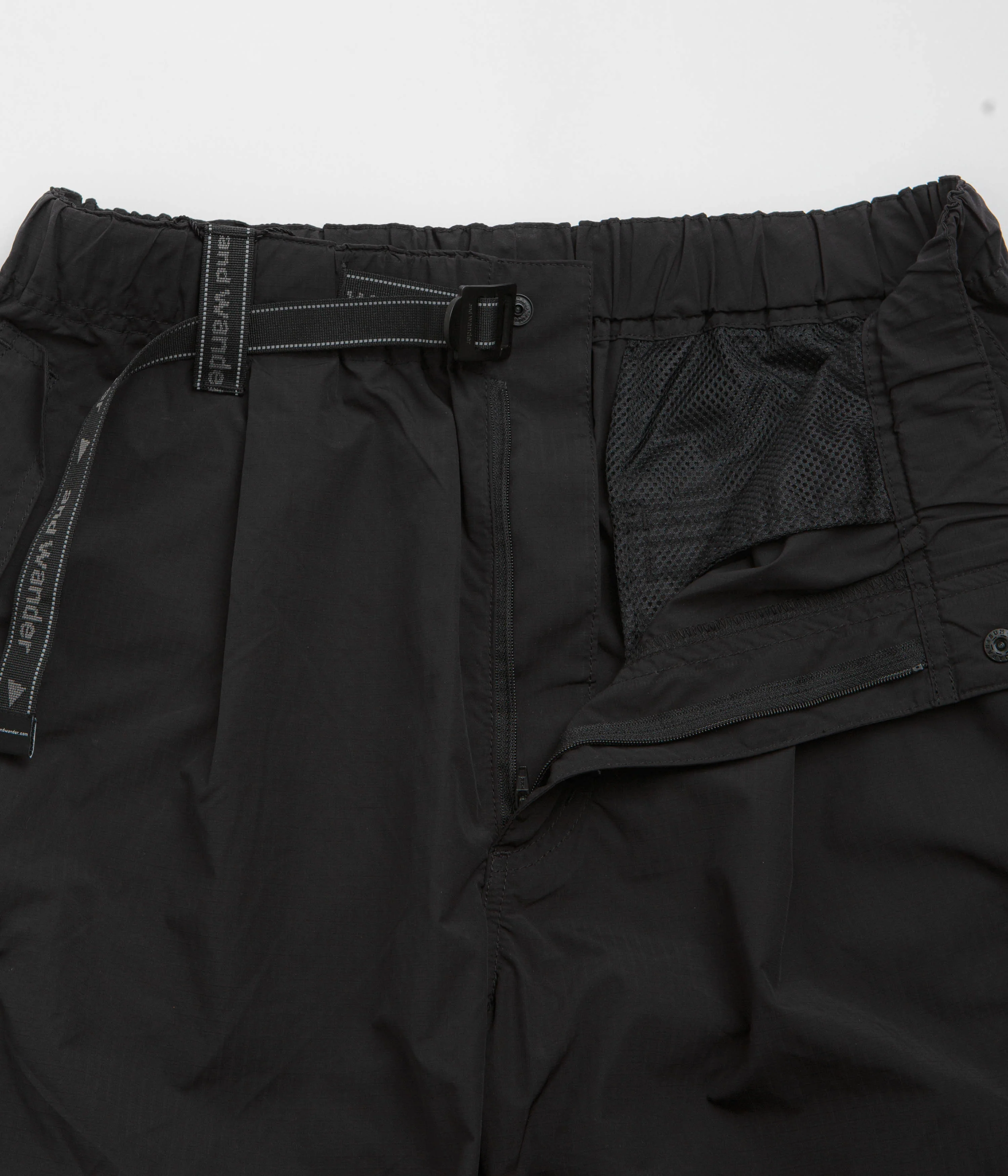 and wander Oversized Cargo Pants - Black - Image 8