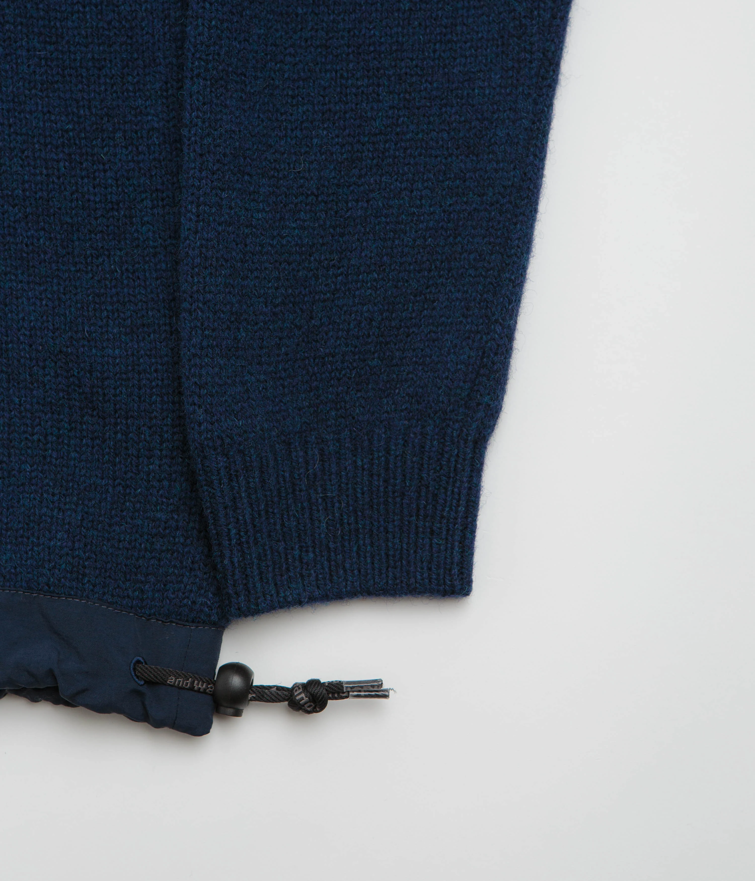 and wander Shetland Wool Sweatshirt - Blue - Image 5