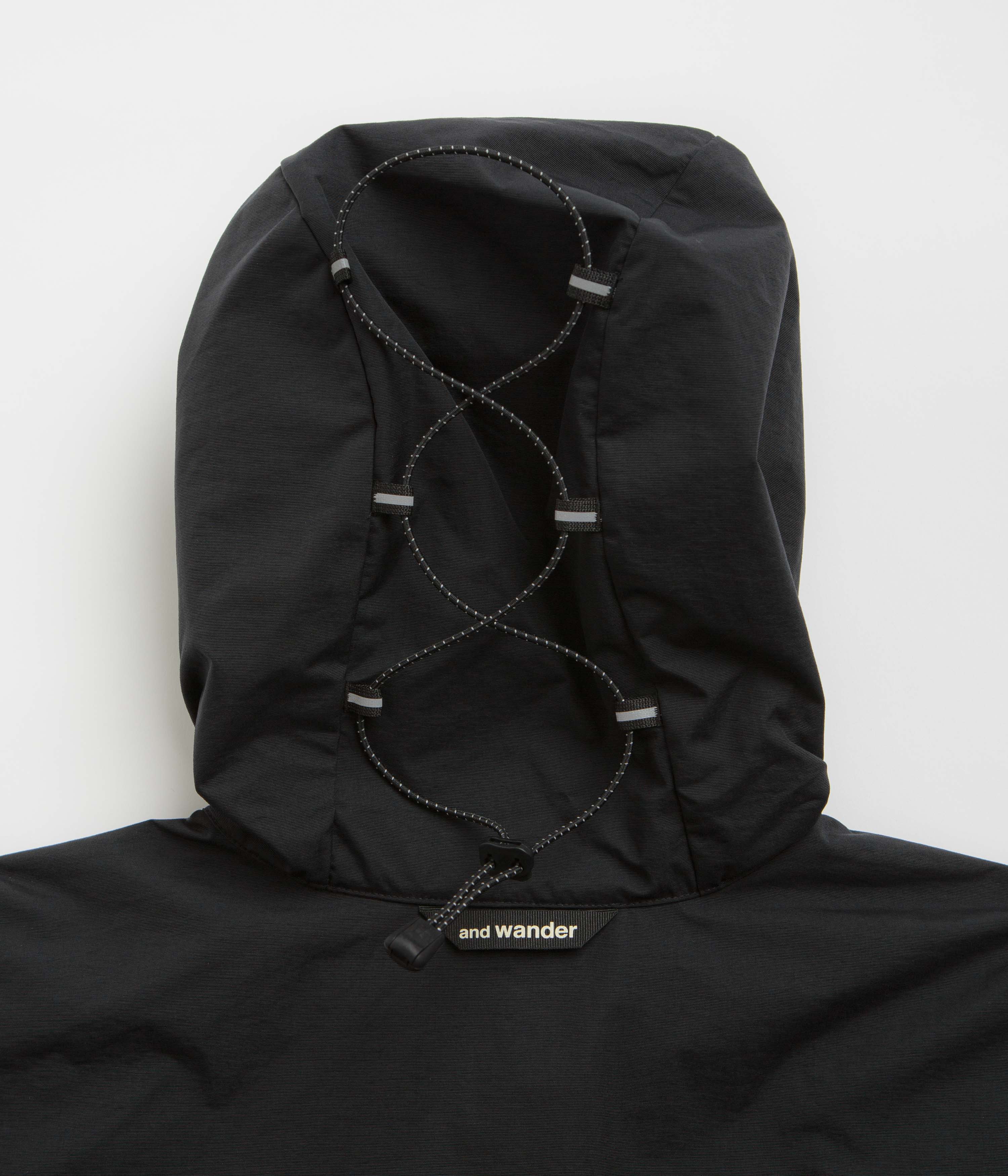 and wander Stretch Shell Jacket - Black - Image 5