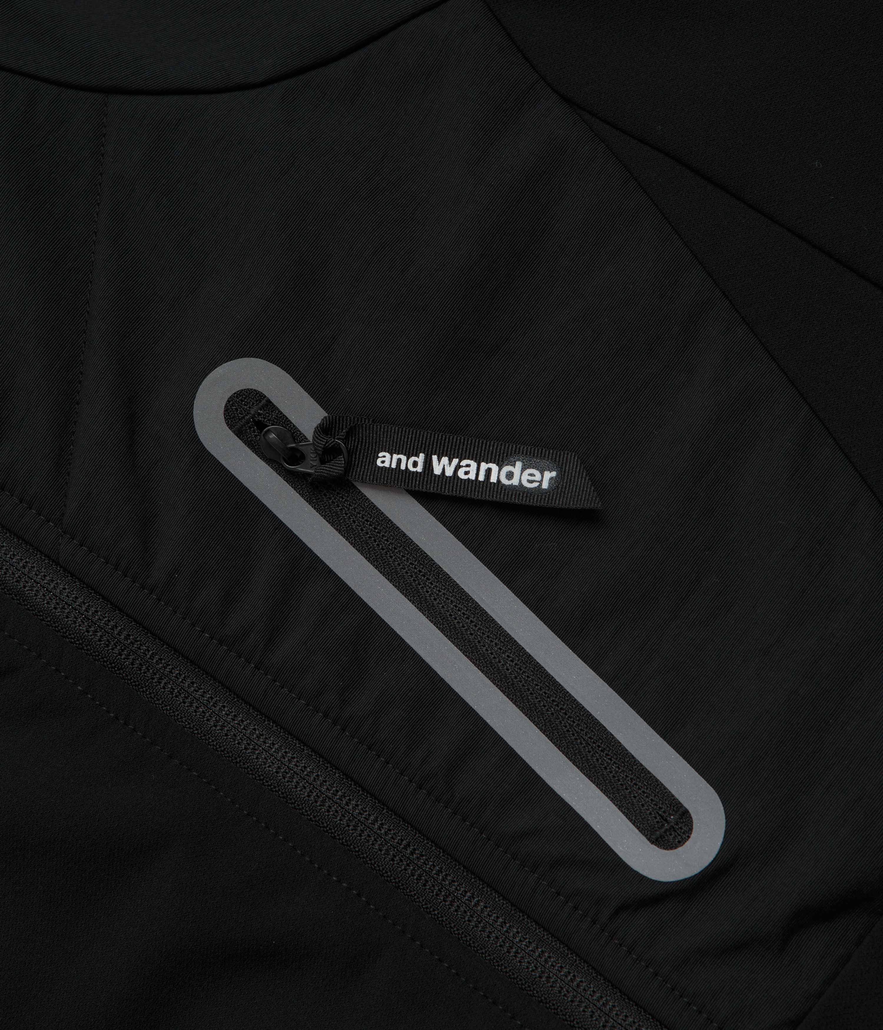 and wander Stretch Shell Jacket - Black - Image 6
