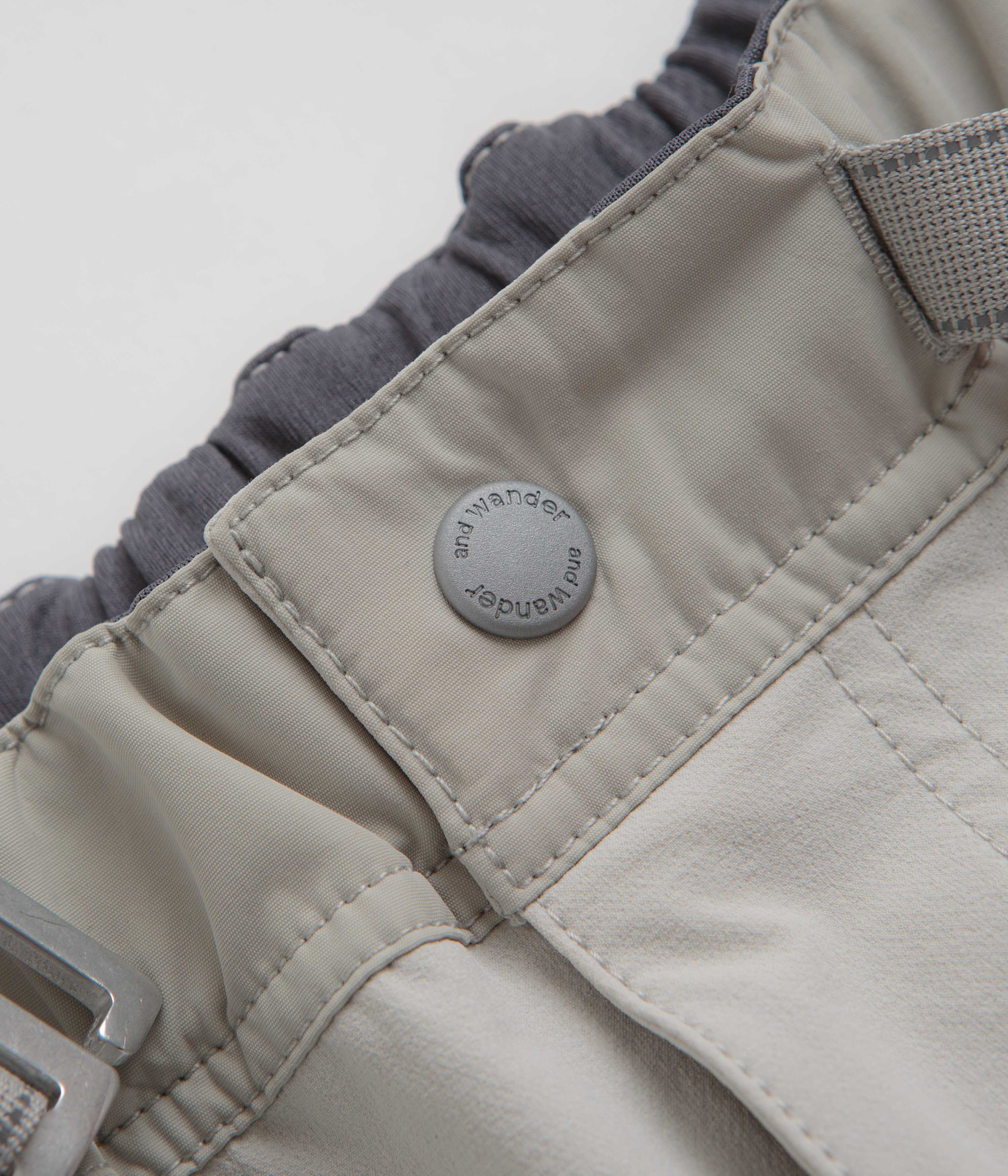 and wander Trek Shorts - Light Grey - Image 6