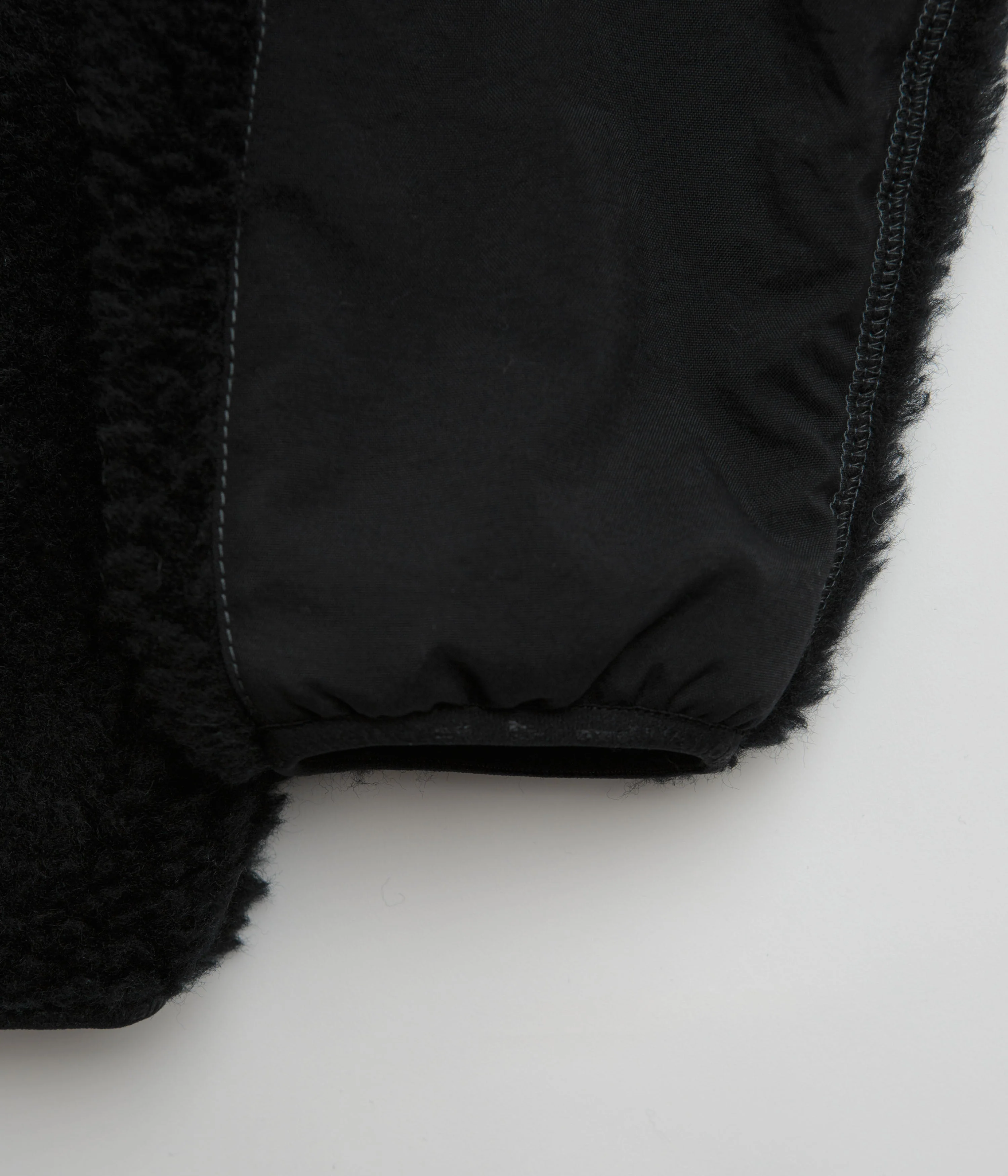 and wander Wool Boa Jacket - Black - Image 8