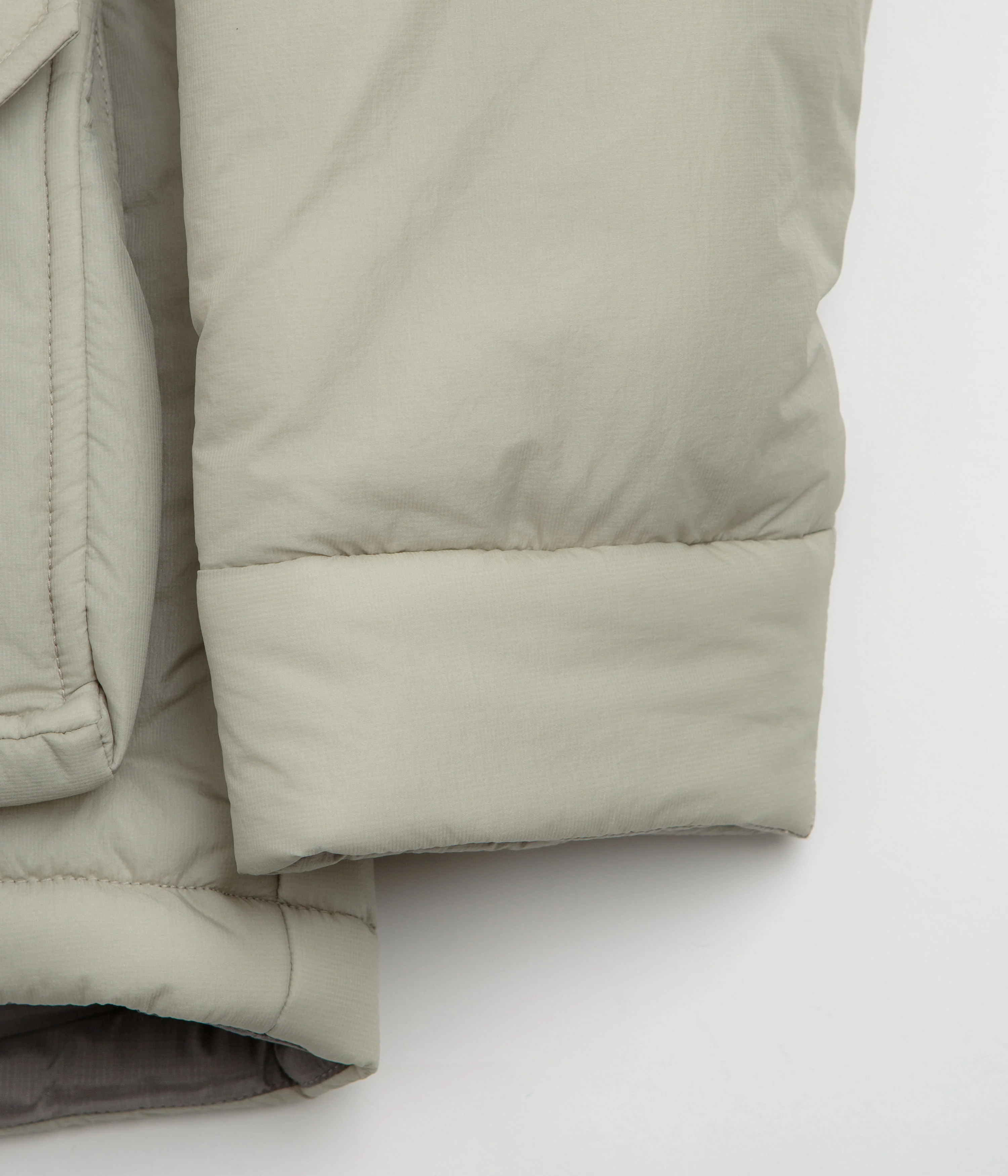 and wander x Maison Kitsune Nordic Border Insulation Jacket - Light Beige - Image 8