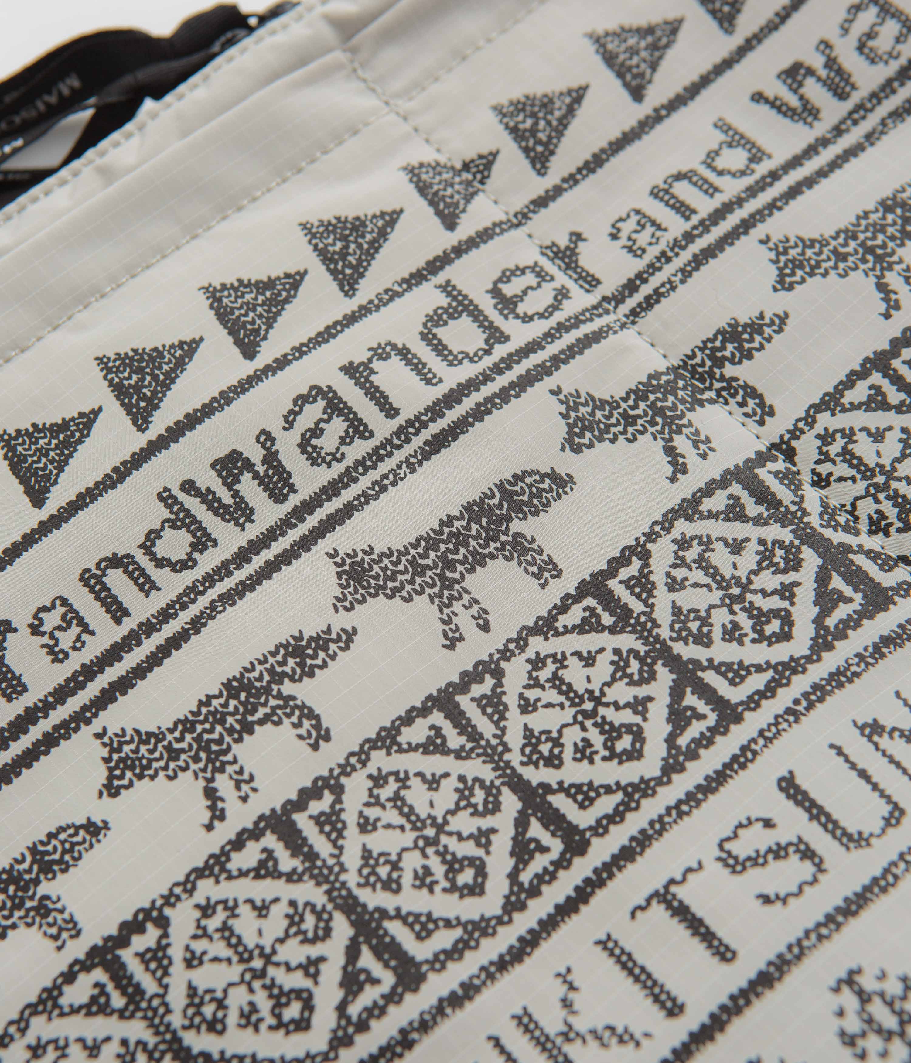and wander x Maison Kitsune Sacoche - Light Beige - Image 2