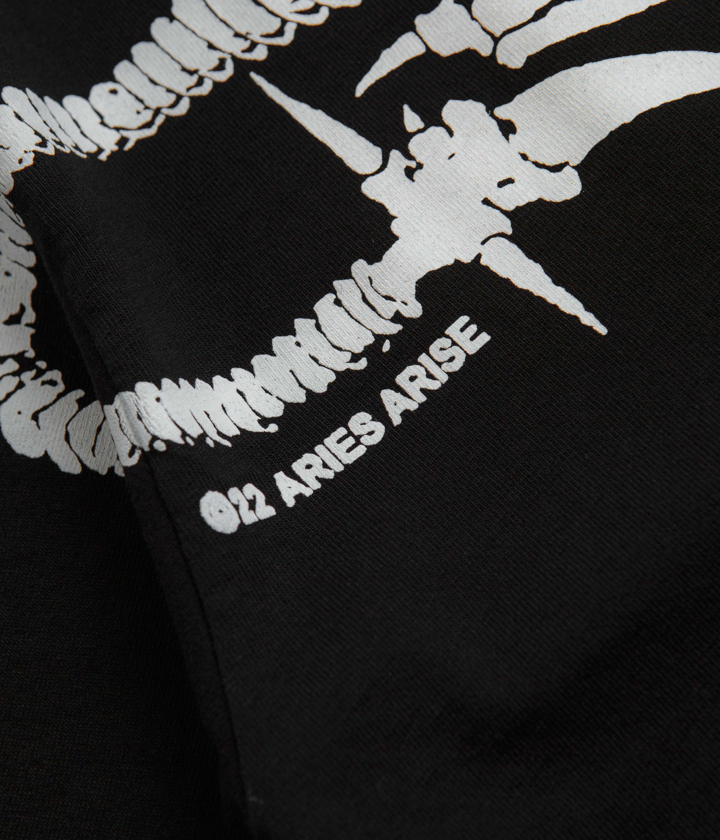 Aries Acid Dragon Skelator T-Shirt - Black - Image 4