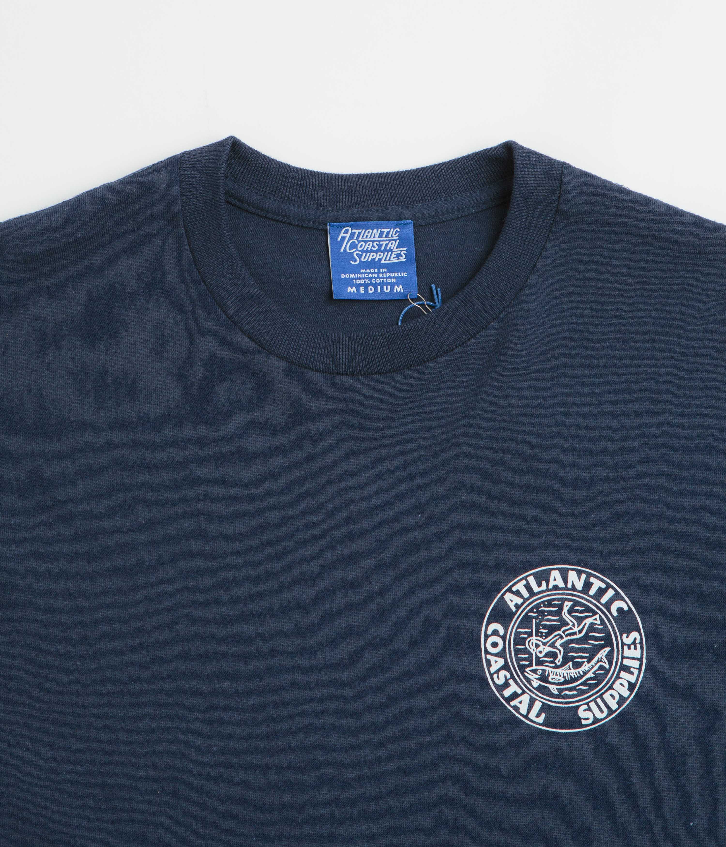 Atlantic Coastal Supplies Diver T-Shirt - Navy - Image 3