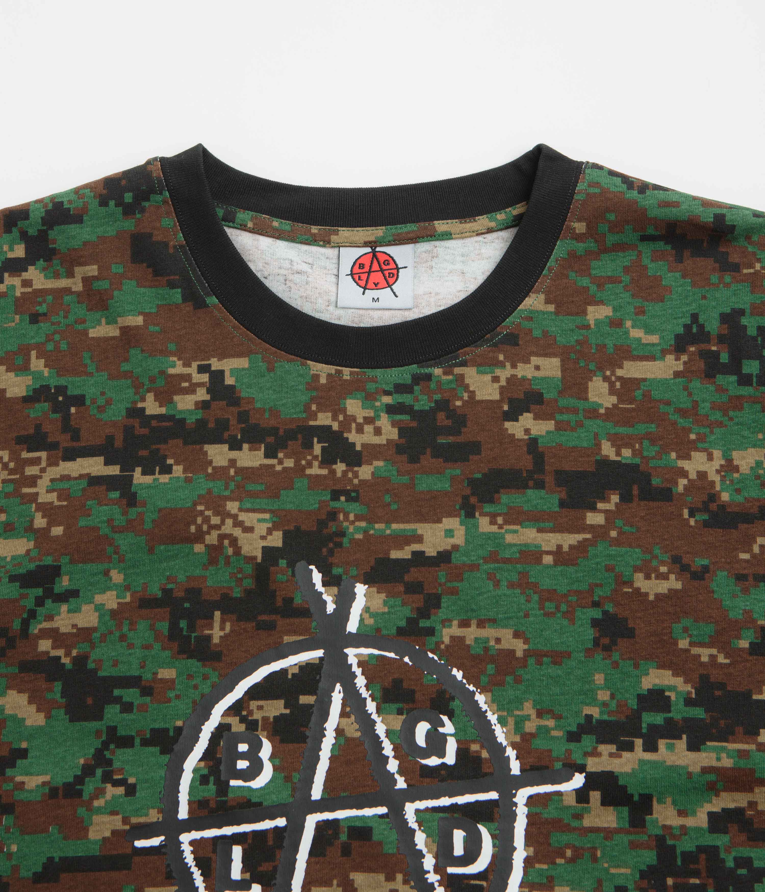 Baglady Bagarchy Ringer T-Shirt - Digi Camo - Image 3