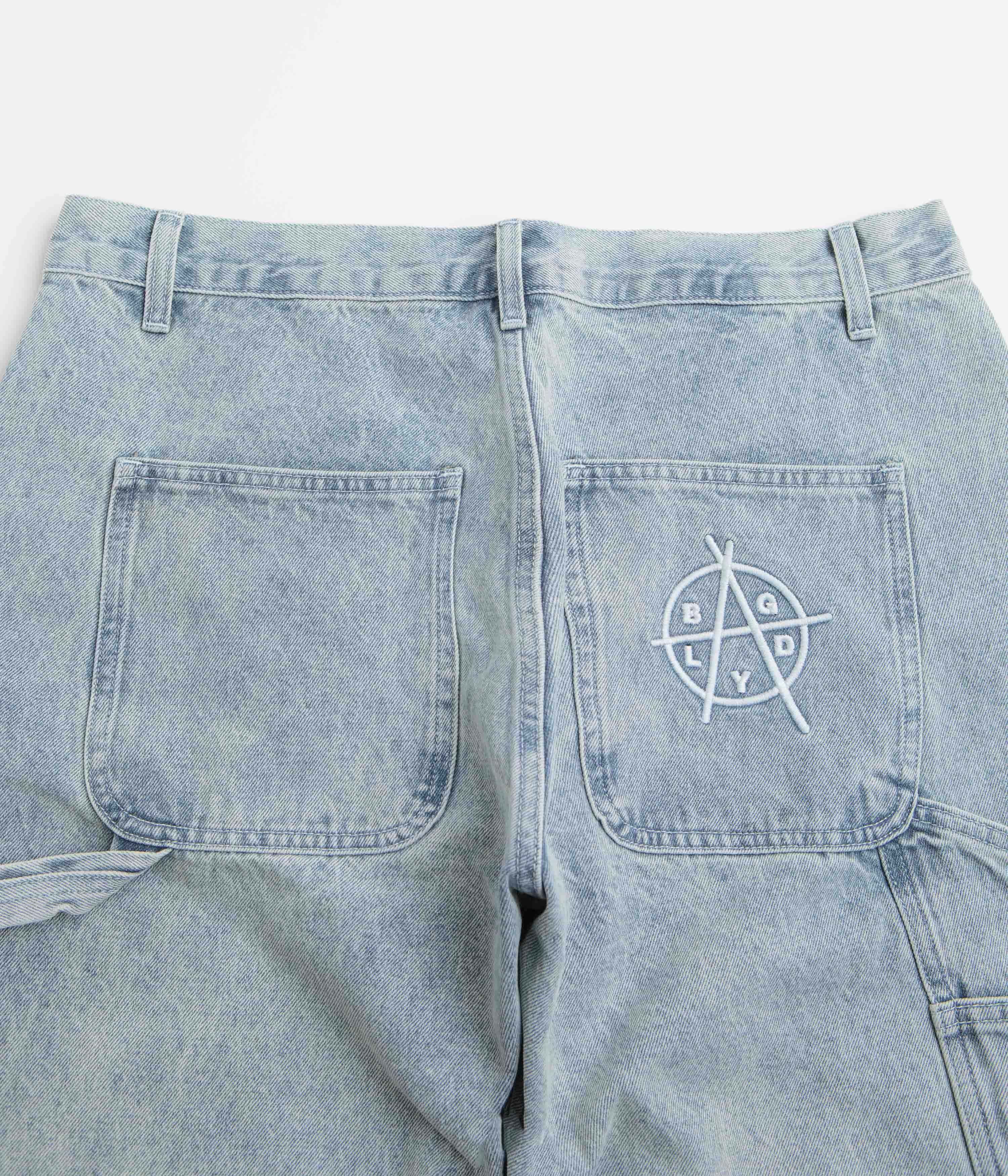 Baglady Carpenter Jeans - Light Wash - Image 7