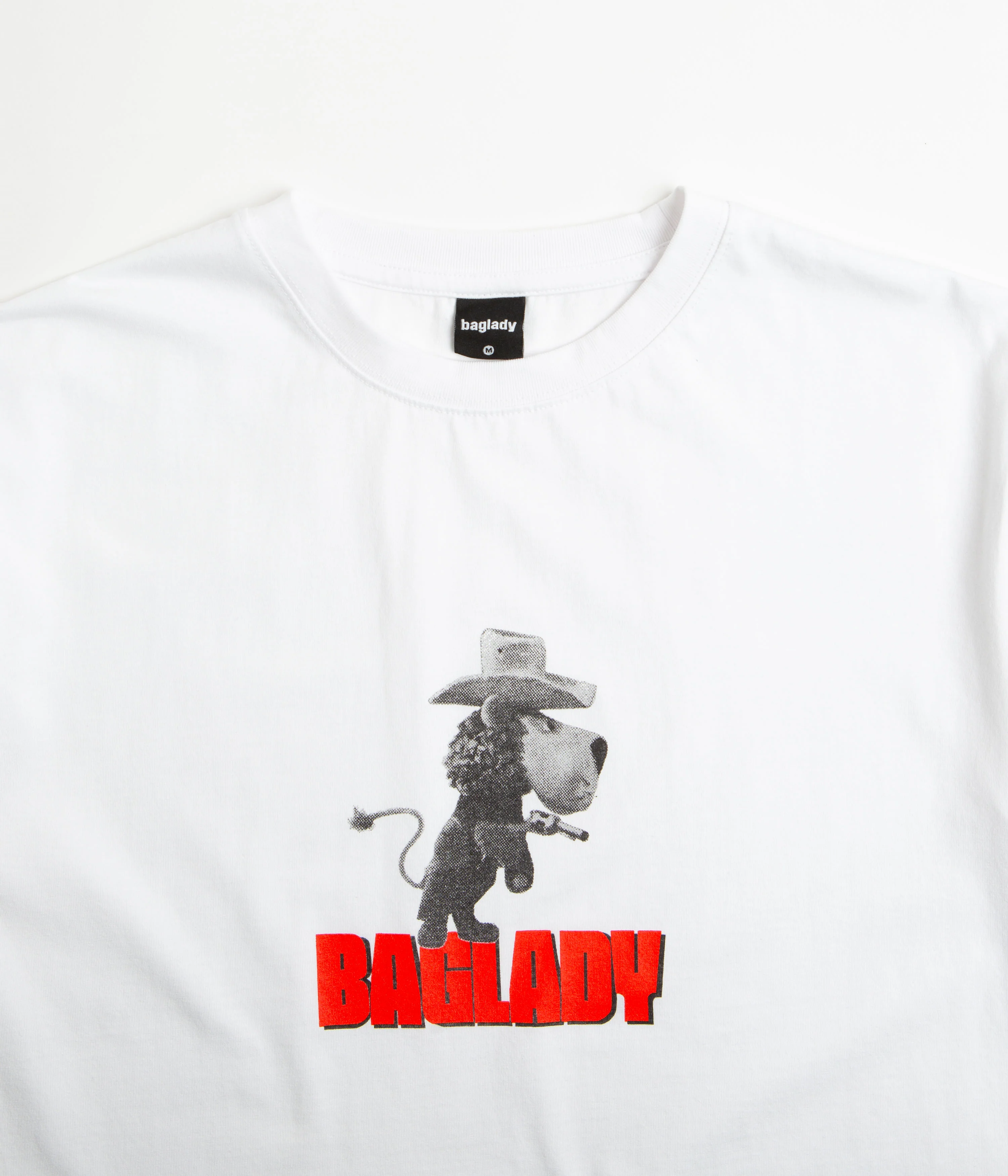 Baglady Lion T-Shirt - White - Image 2