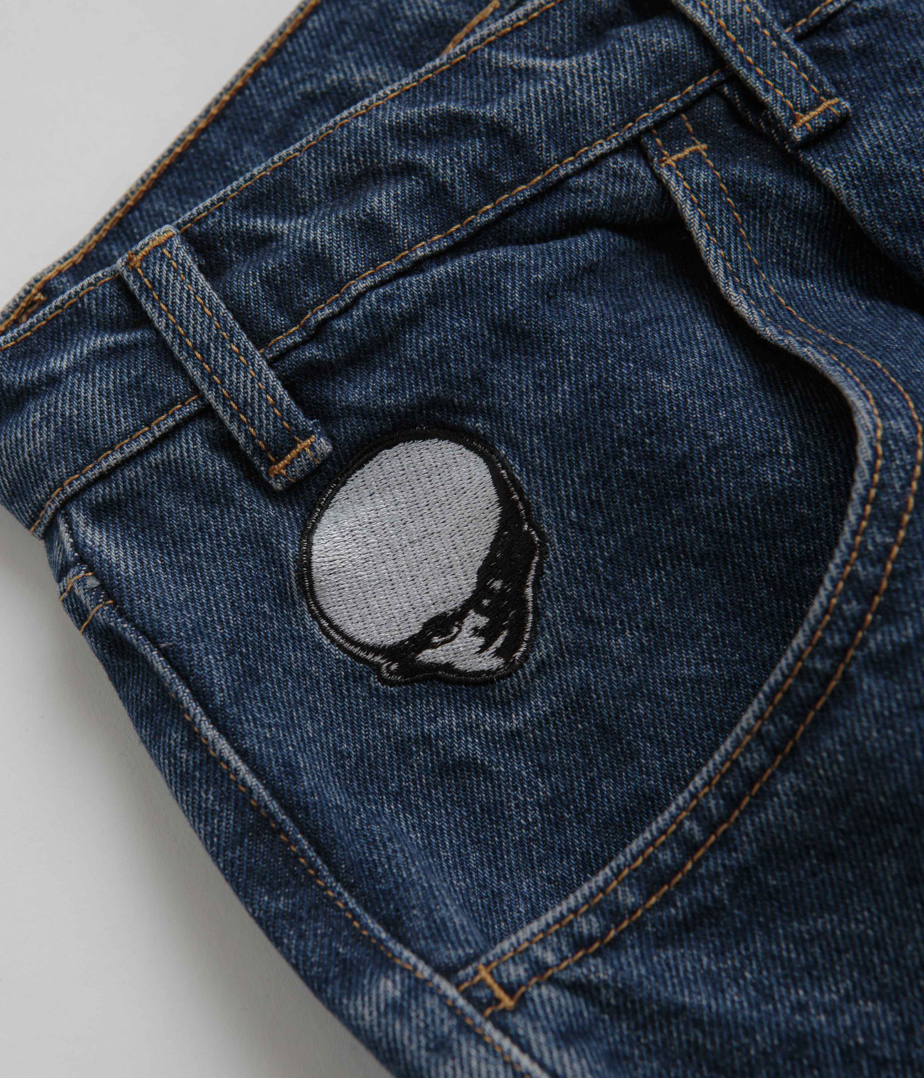 Baglady Logo Jeans - Indigo Blue - Image 7