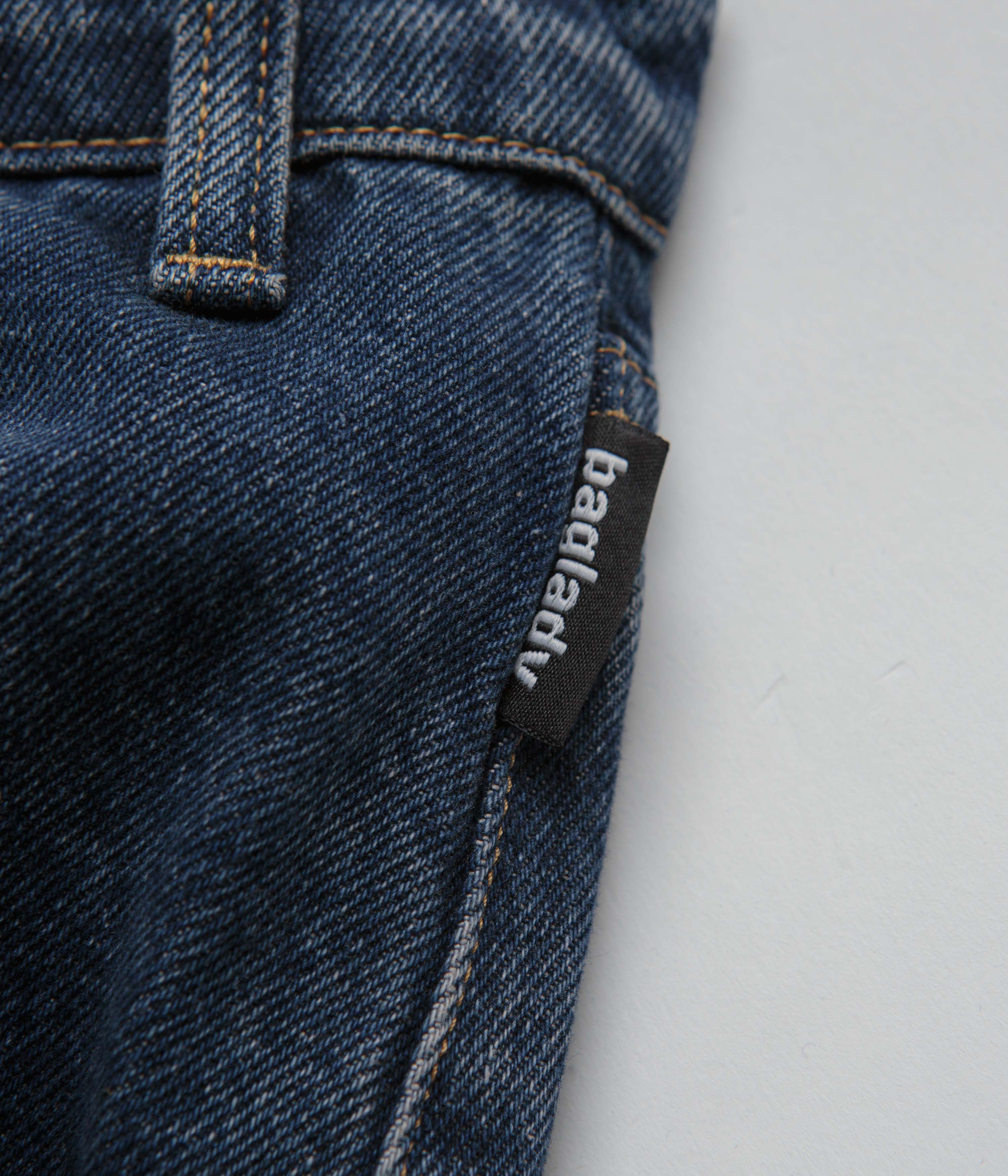 Baglady Logo Jeans - Indigo Blue - Image 8