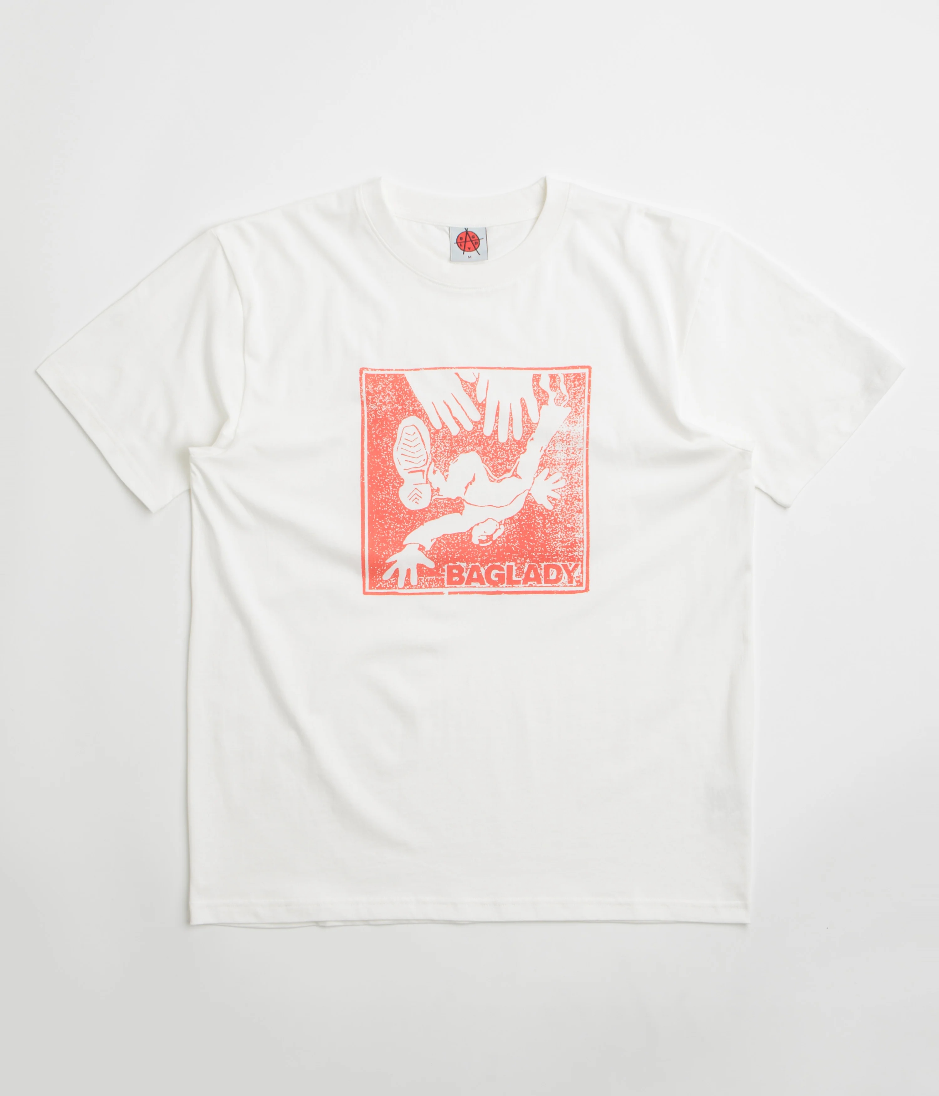 Baglady Push T-Shirt - White