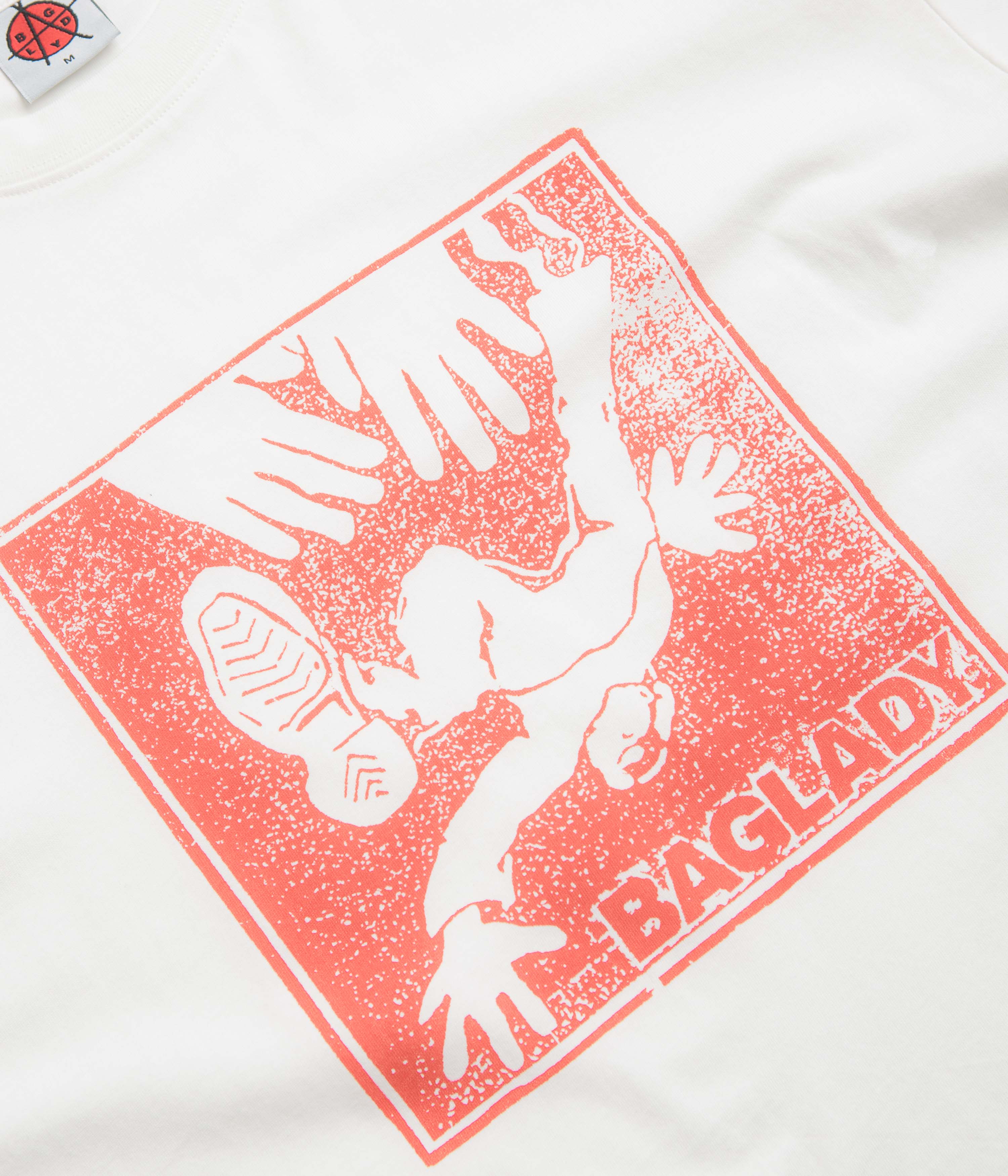 Baglady Push T-Shirt - White - Image 2
