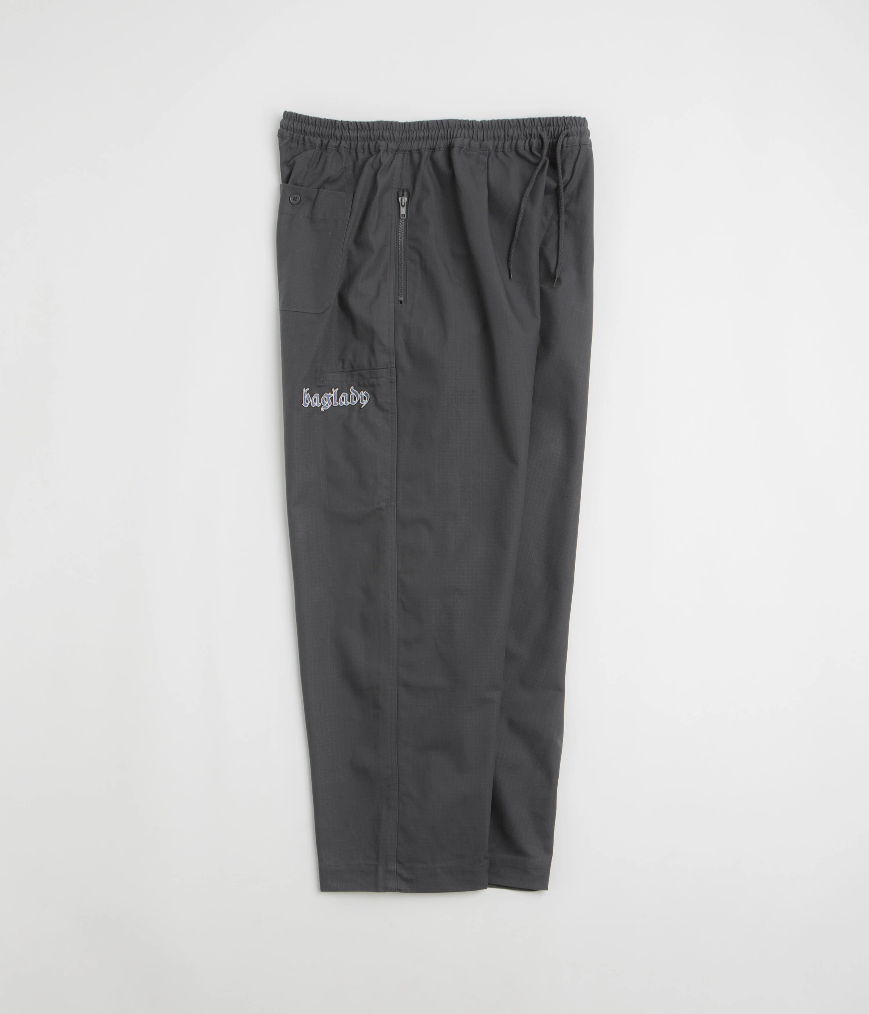 Baglady Ripstop Slinger Pants - Dark Grey - Image 2