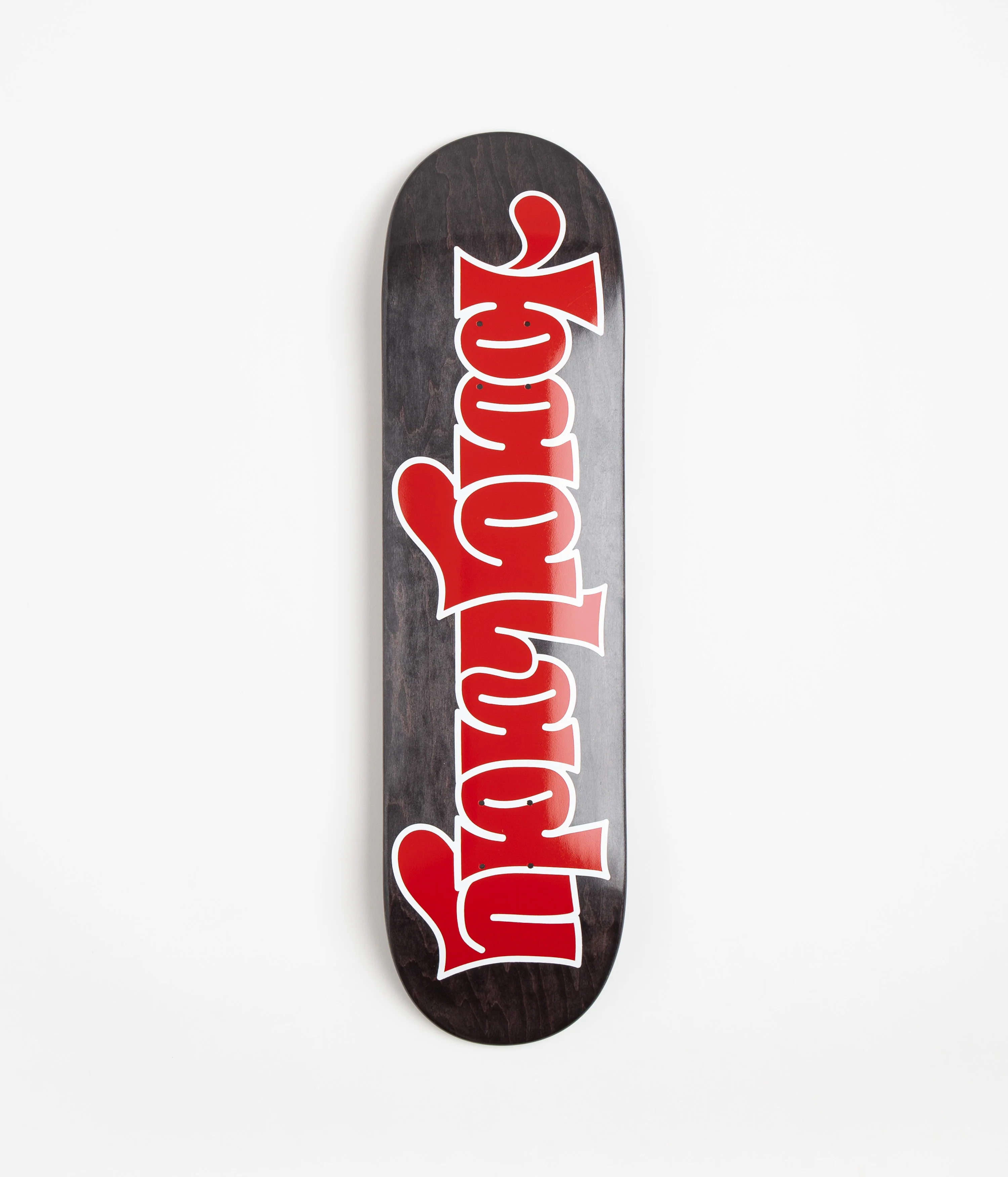 Baglady Throw Up Logo Deck - Black