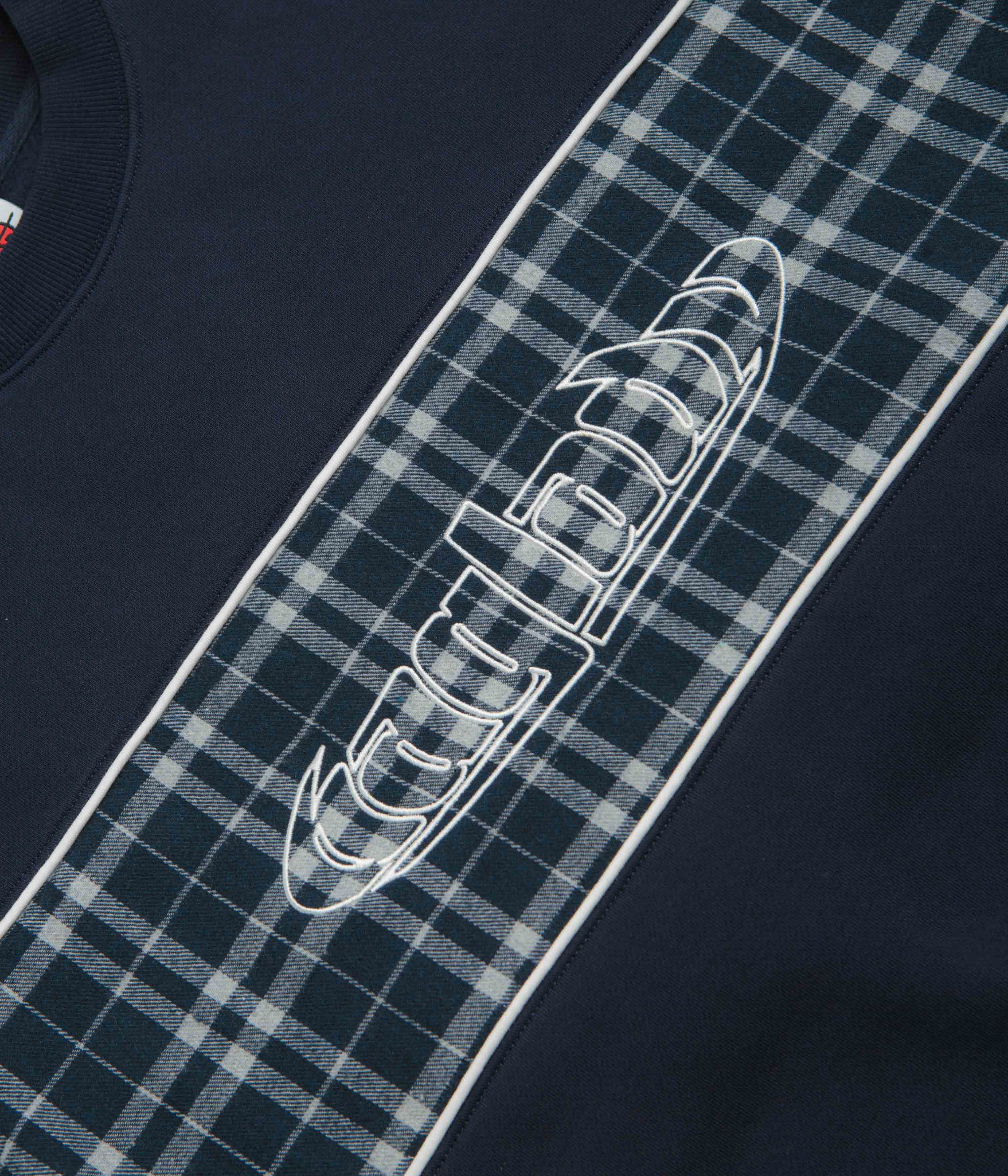 Baglady Warp Tech  Crewneck Sweatshirt - Dark Navy - Image 2