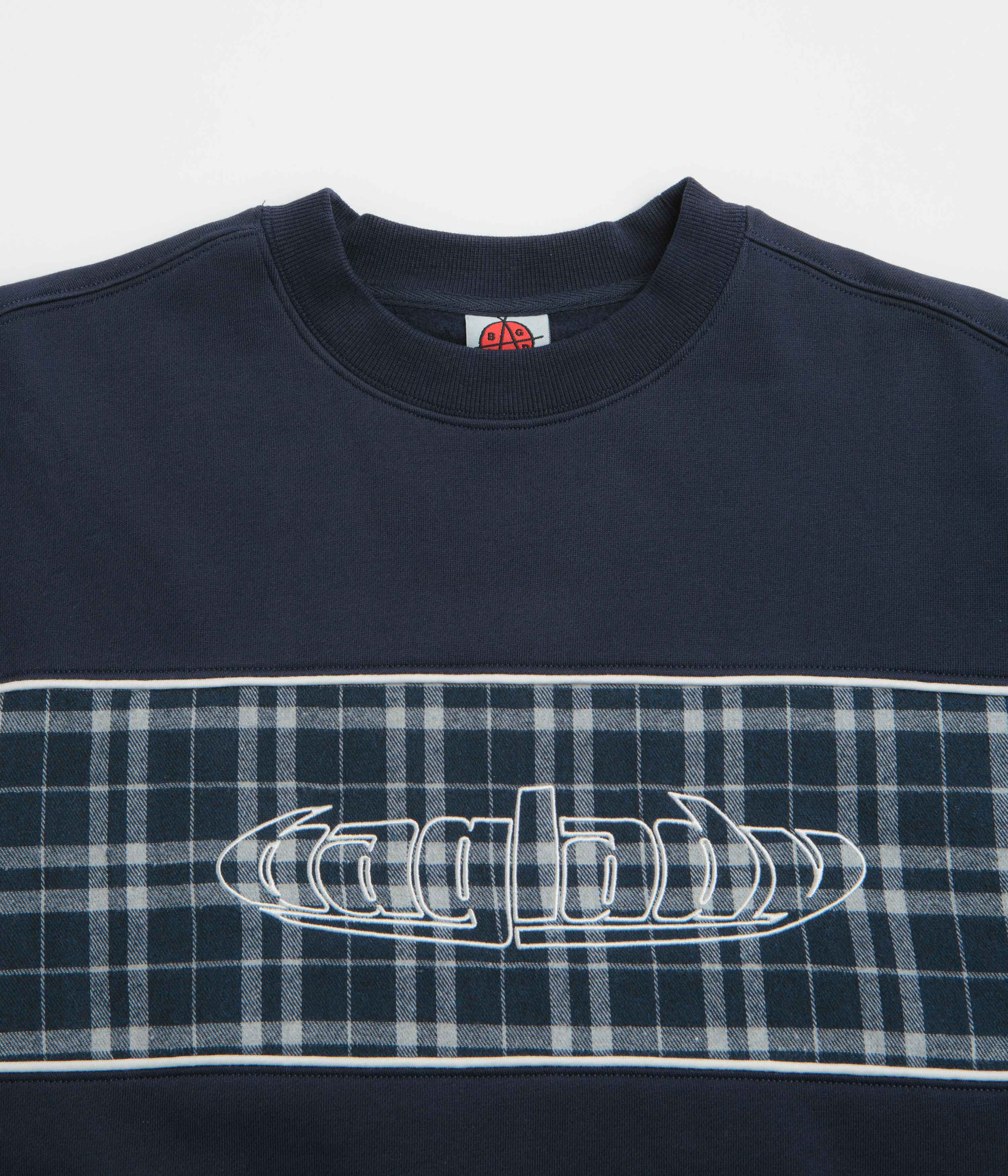 Baglady Warp Tech  Crewneck Sweatshirt - Dark Navy - Image 3