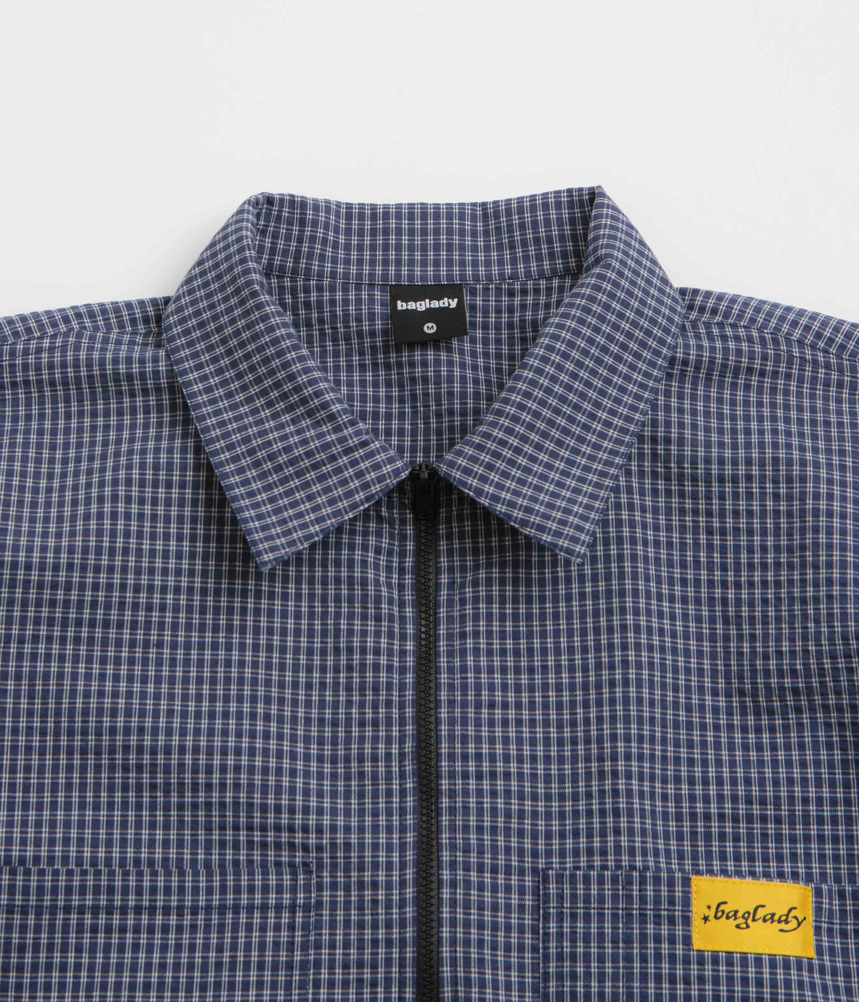 Baglady Workwear Polo Shirt - Plaid - Image 3