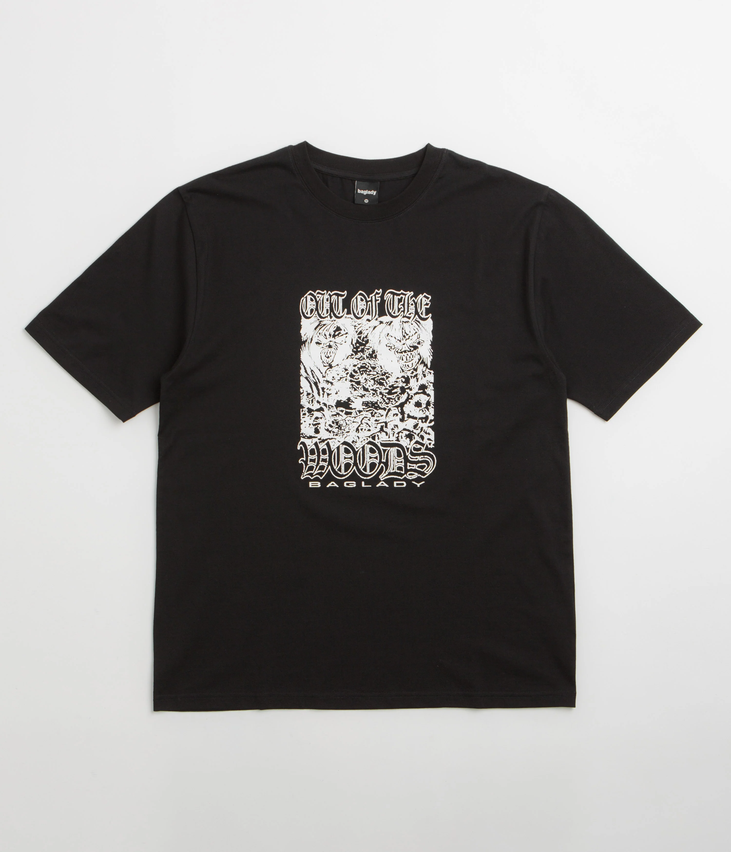 Baglady x DDF Out Of The Woods T-Shirt - Black