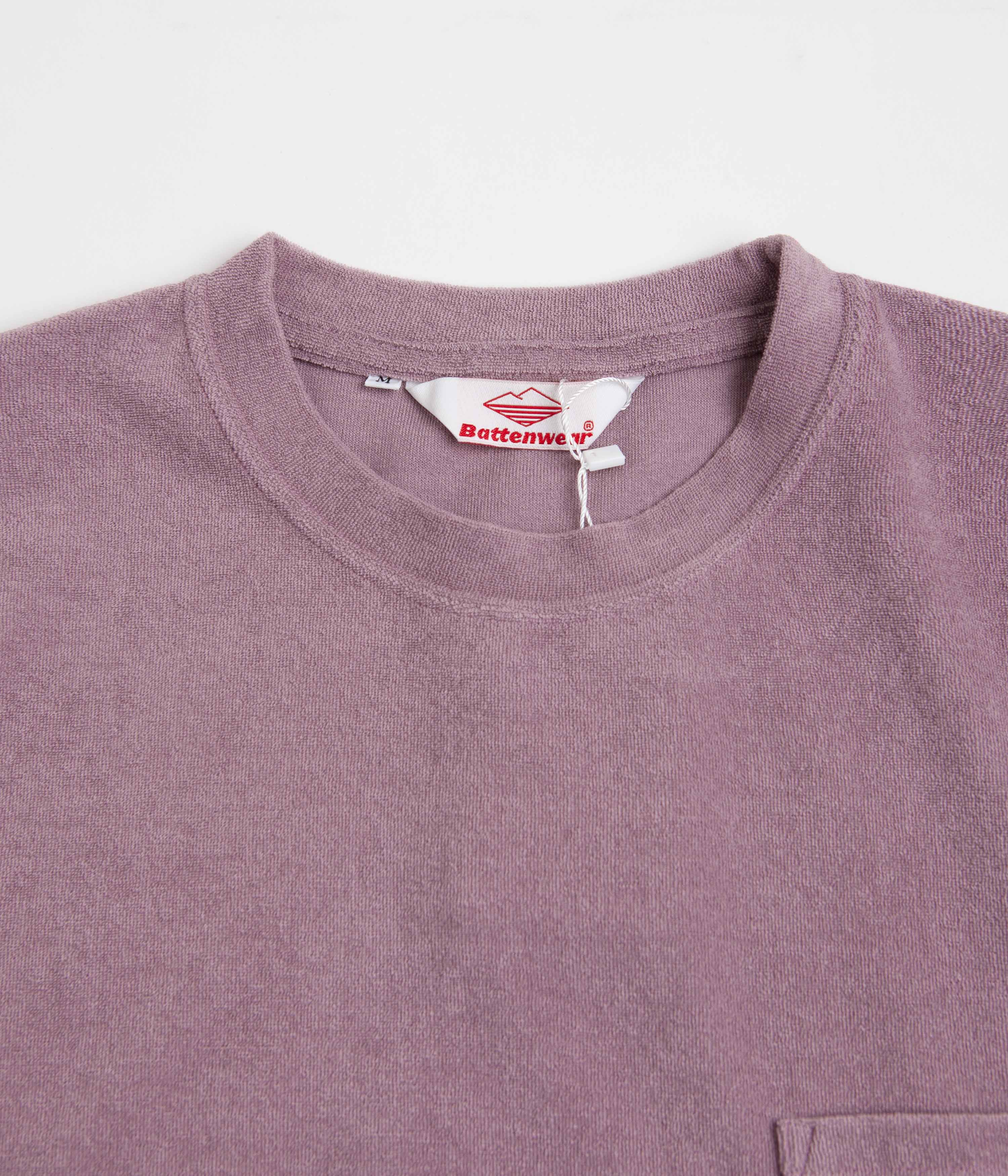 Battenwear Beach T-Shirt - Lavender - Image 2