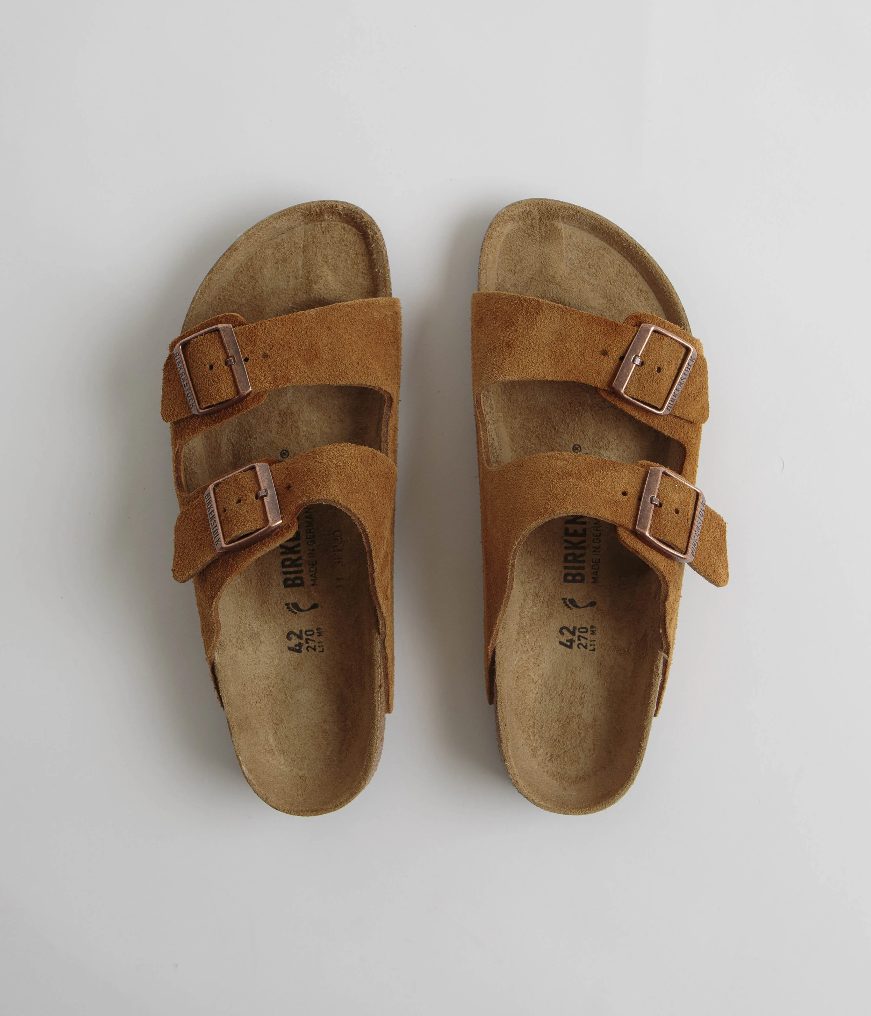 Birkenstock Arizona Narrow Sandals - Mink - Image 7