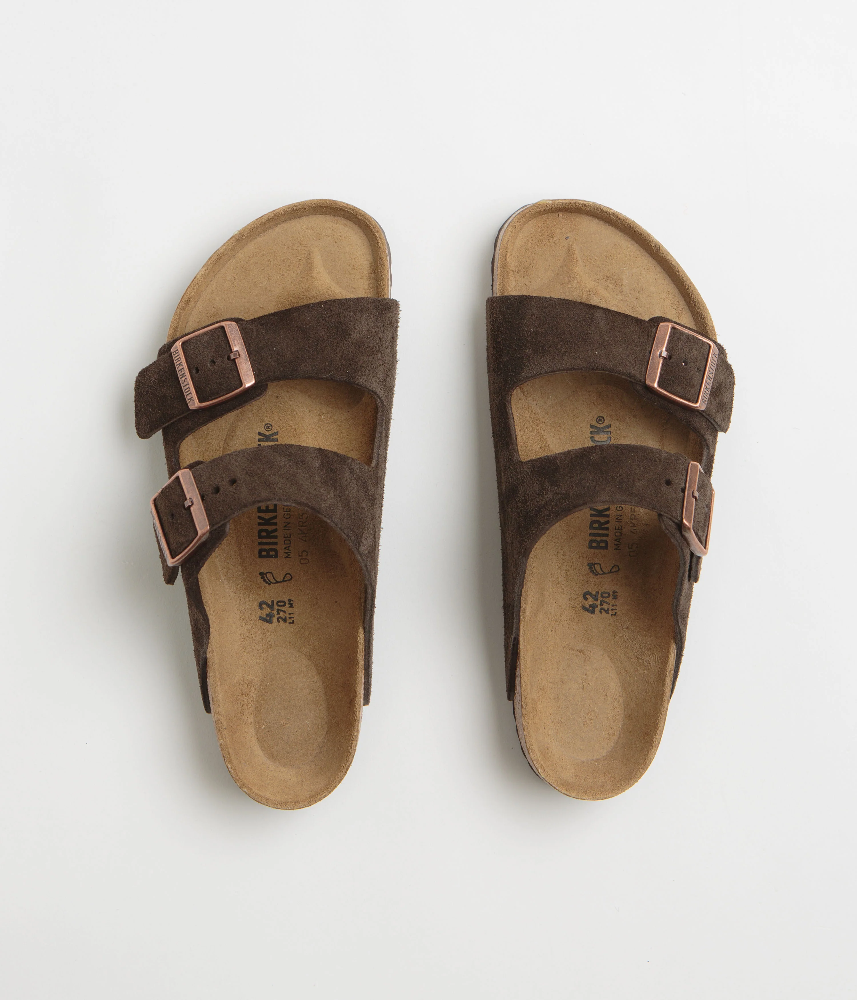 Birkenstock Arizona Narrow Sandals - Mocha - Image 6
