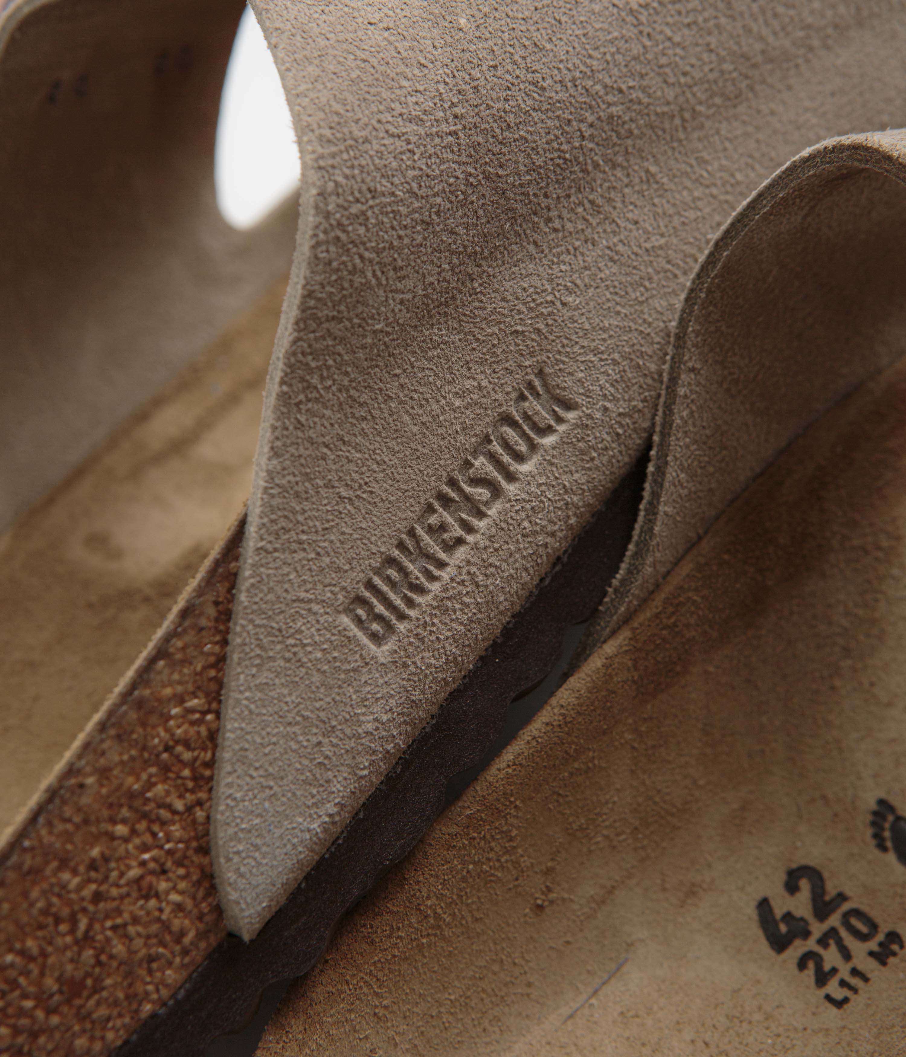 Birkenstock Arizona Narrow Sandals - Taupe - Image 3