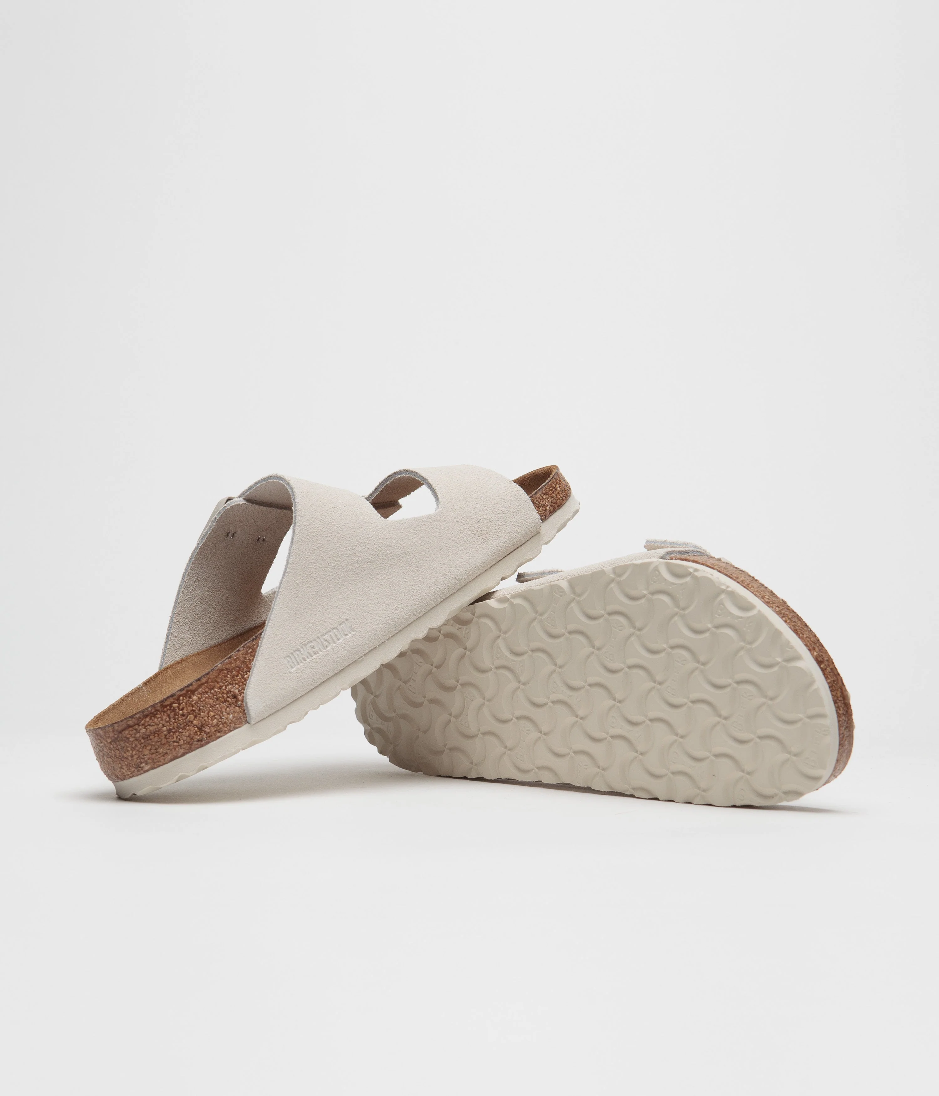 Birkenstock Arizona SFB Sandals - Antique White - Image 5