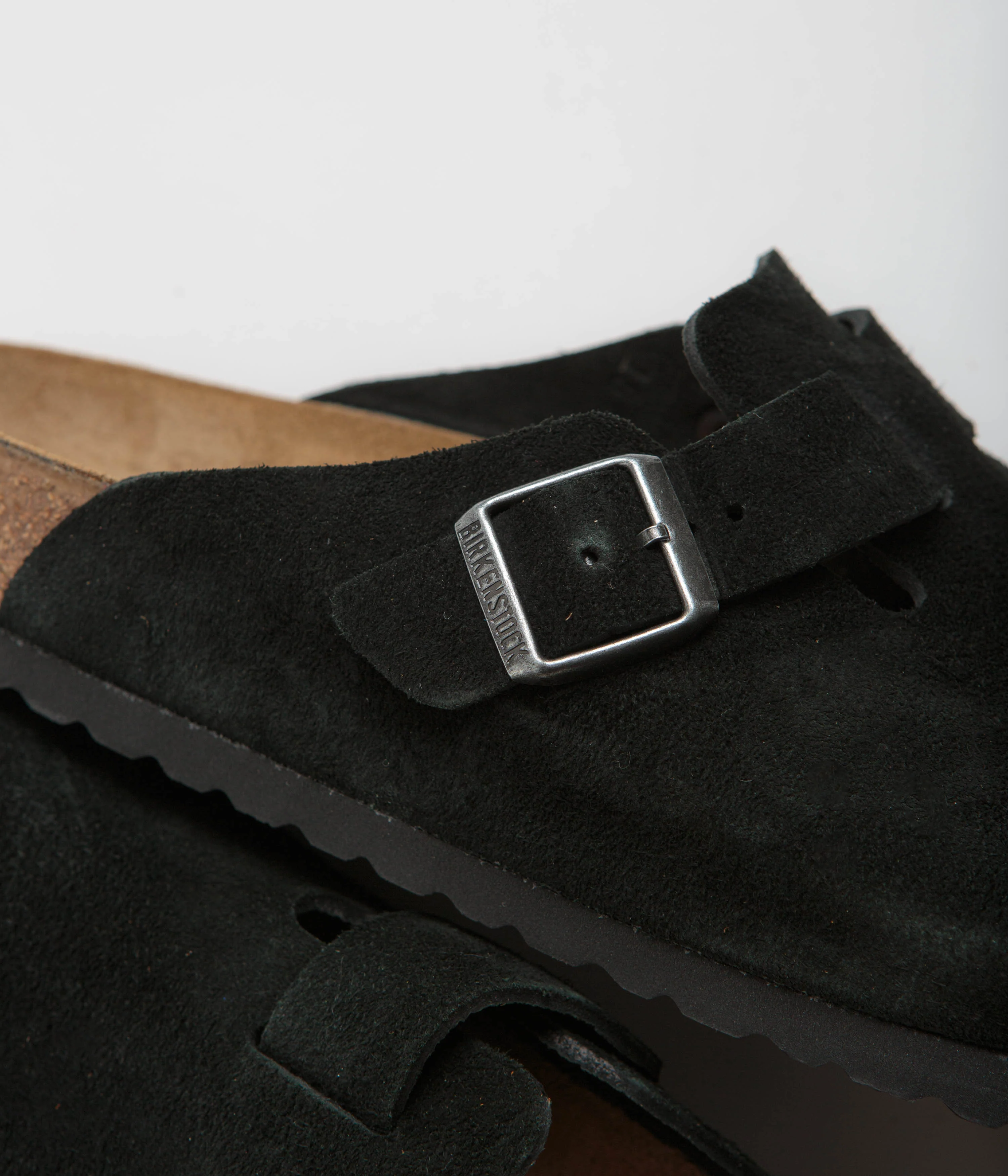 Birkenstock Boston Clogs - Black / Black - Image 3