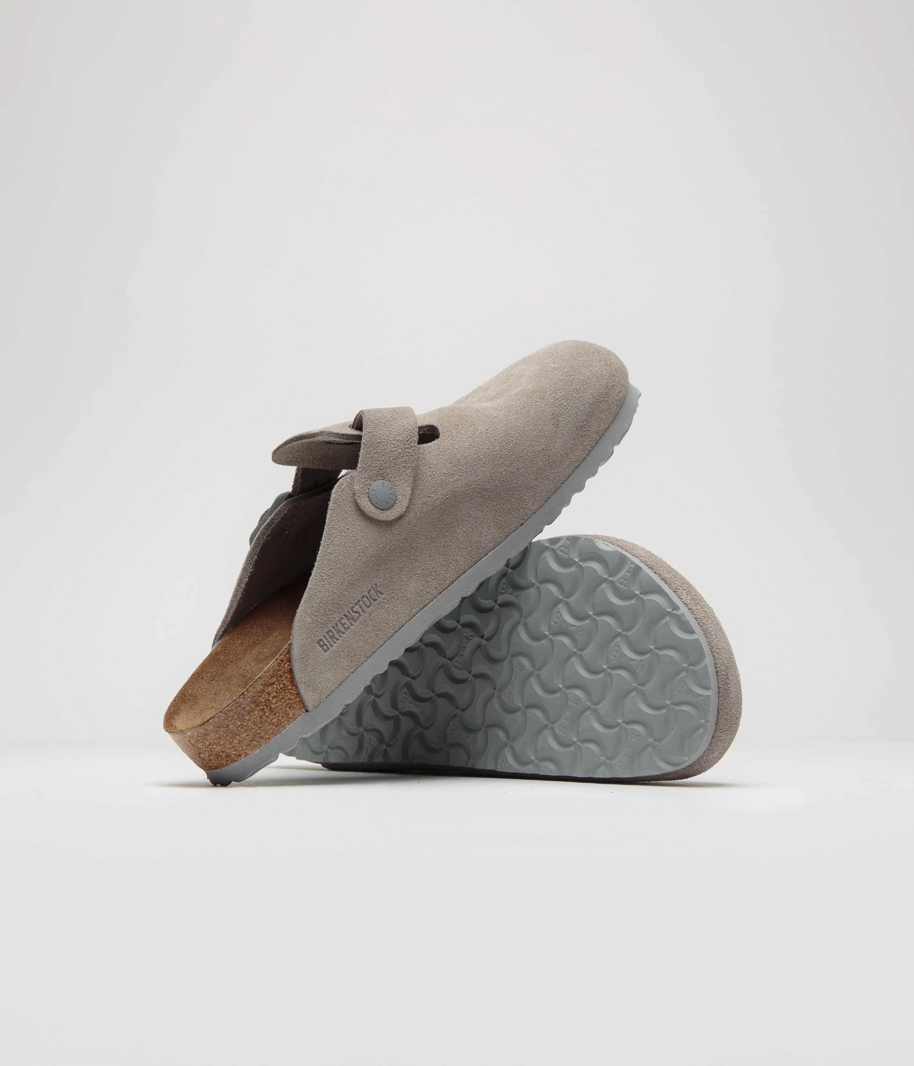 Birkenstock Boston Clogs - Stone Coin - Image 4