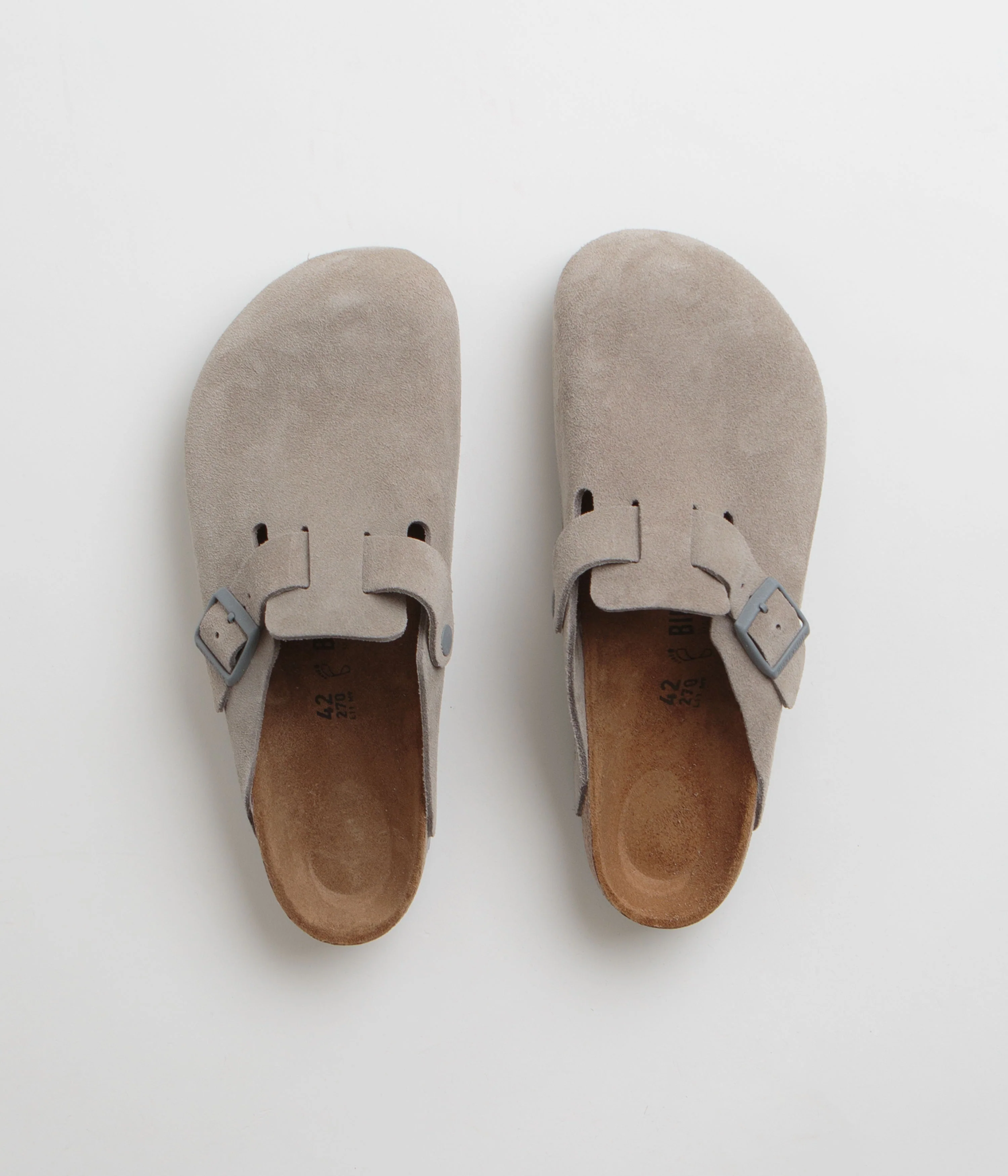 Birkenstock Boston Clogs - Stone Coin - Image 6